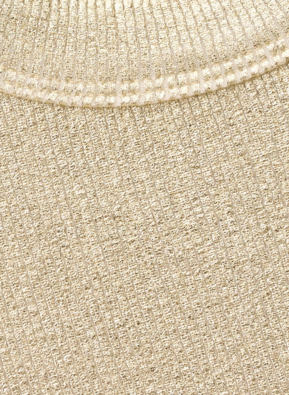 Débardeur col rond brillant shadey Doré