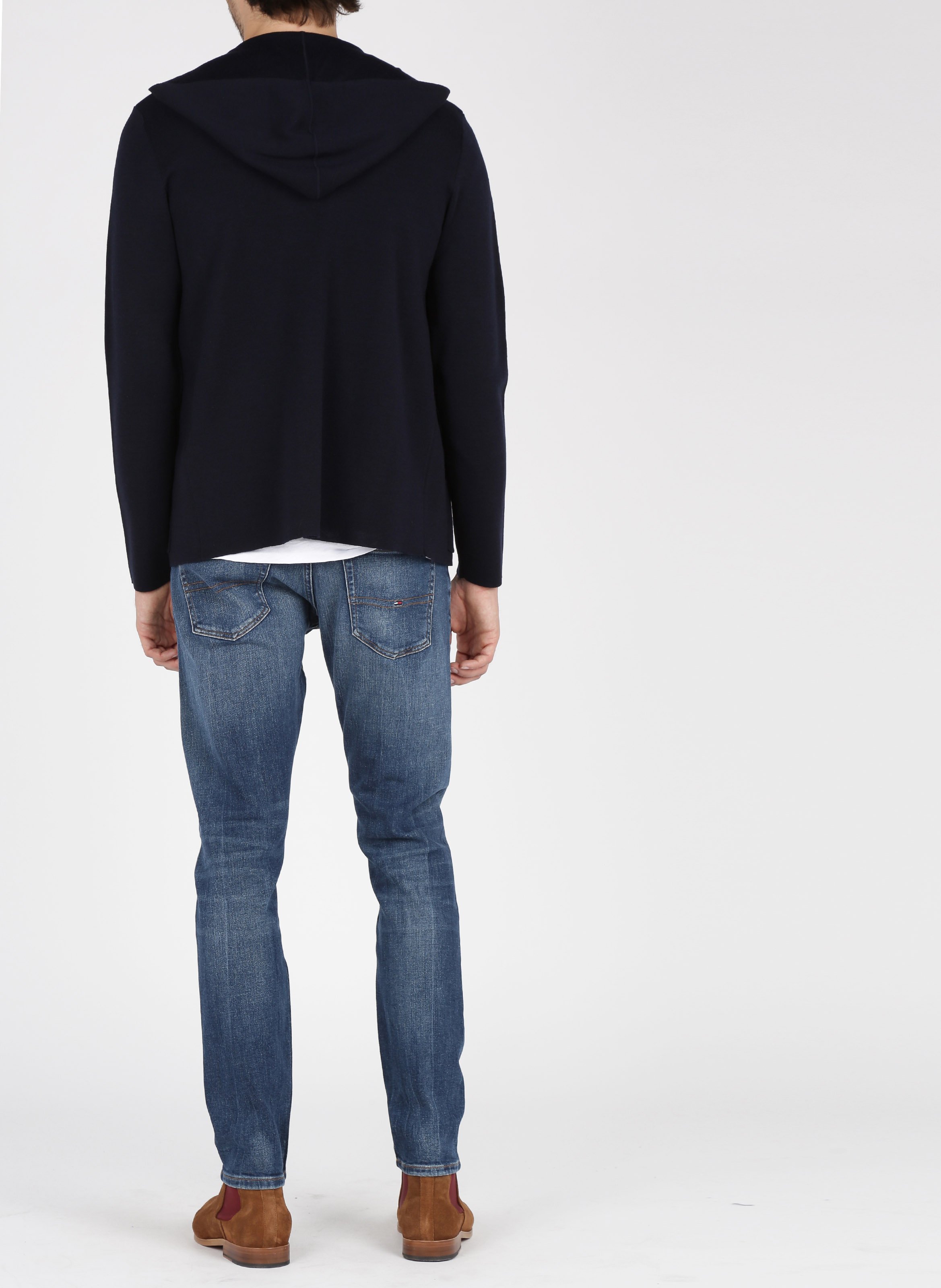 Tee-shirt regular-fit à col rond en coton bysapick AMERICAN VINTAGE Blanc