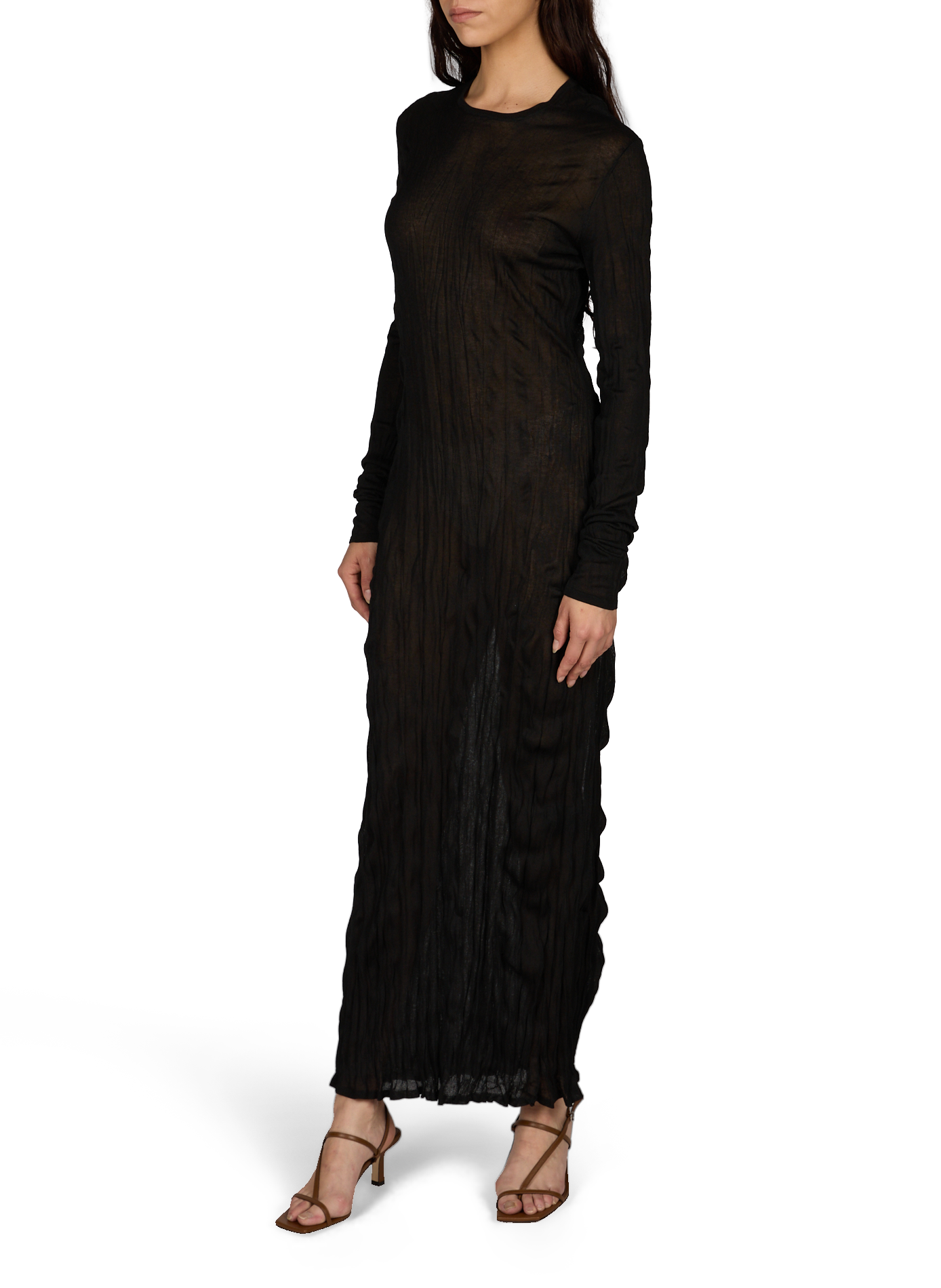 Long-sleeved knit top TOTEME Black