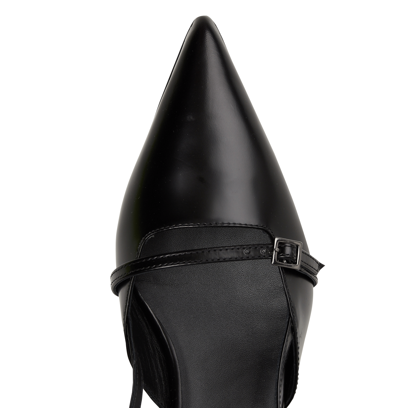 Leather slingback pumps BOBBIES Black
