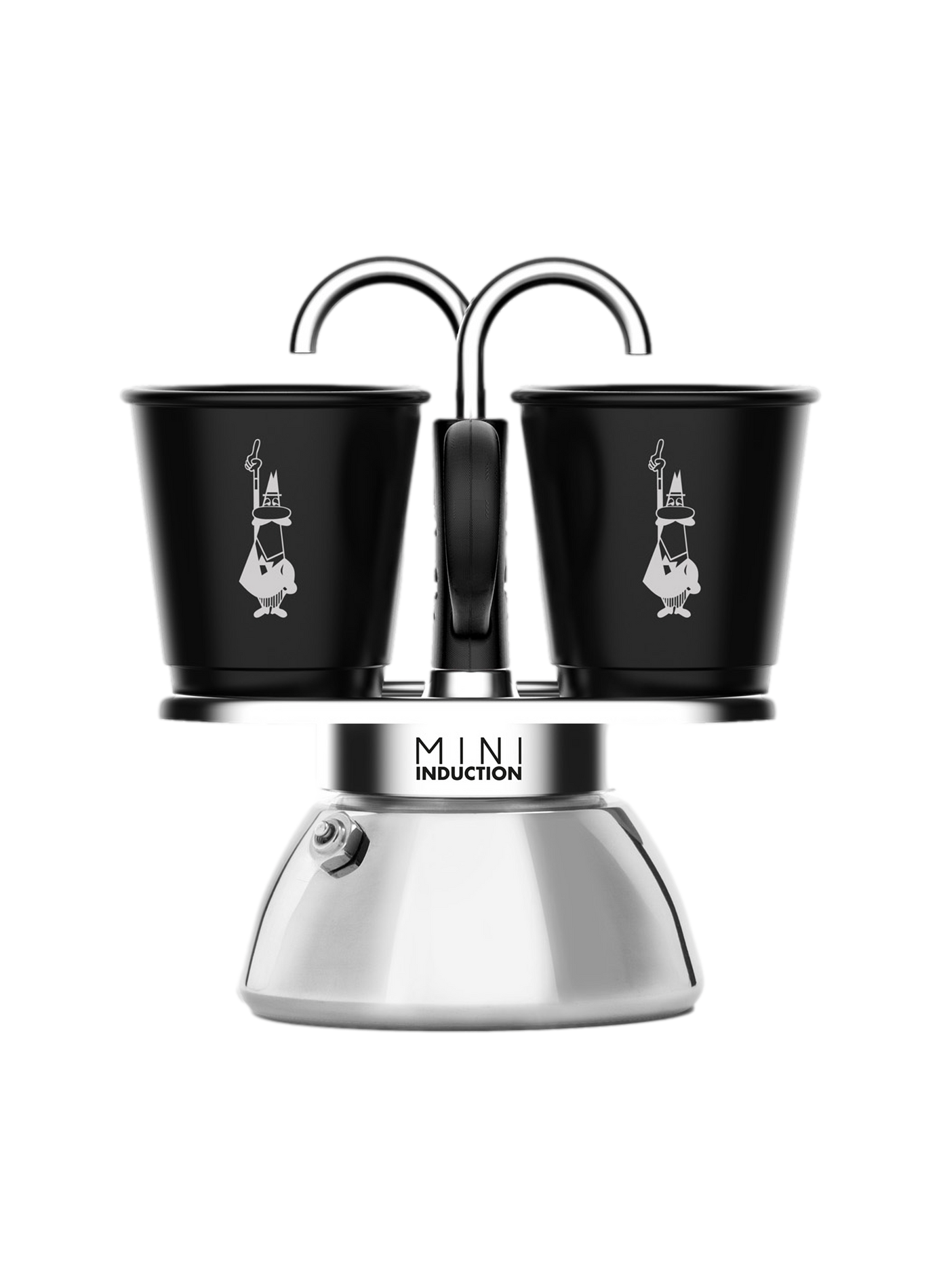 Mini Express Induction Coffee Maker BIALETTI Black