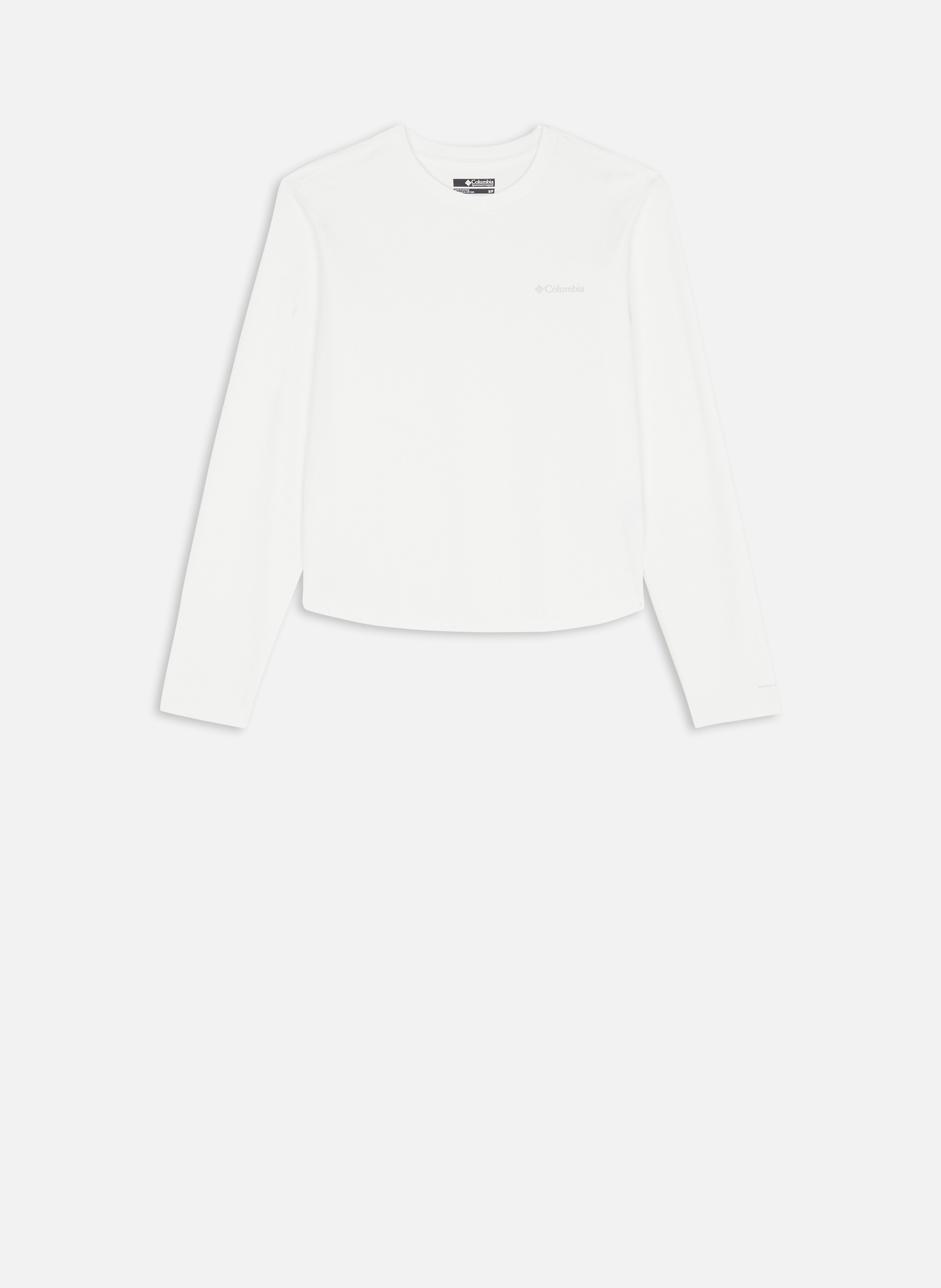 Sous-pull w seeker legend iii ls tee COLUMBIA Blanc