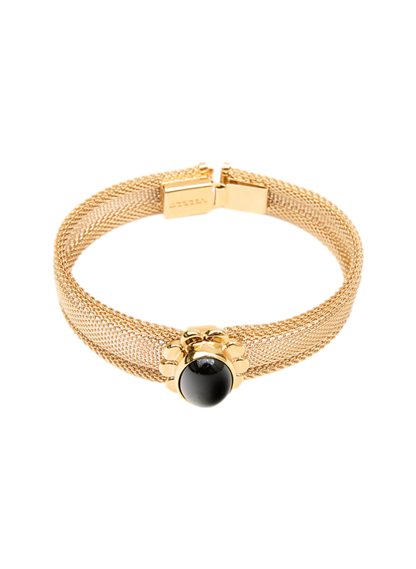 Bracelet manchette Hanae à ornement ISABEL MARANT Noir