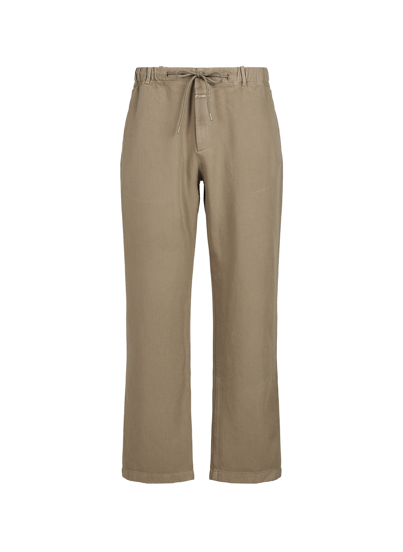 Weite Hose aus Baumwollmischung CLOSED Beige