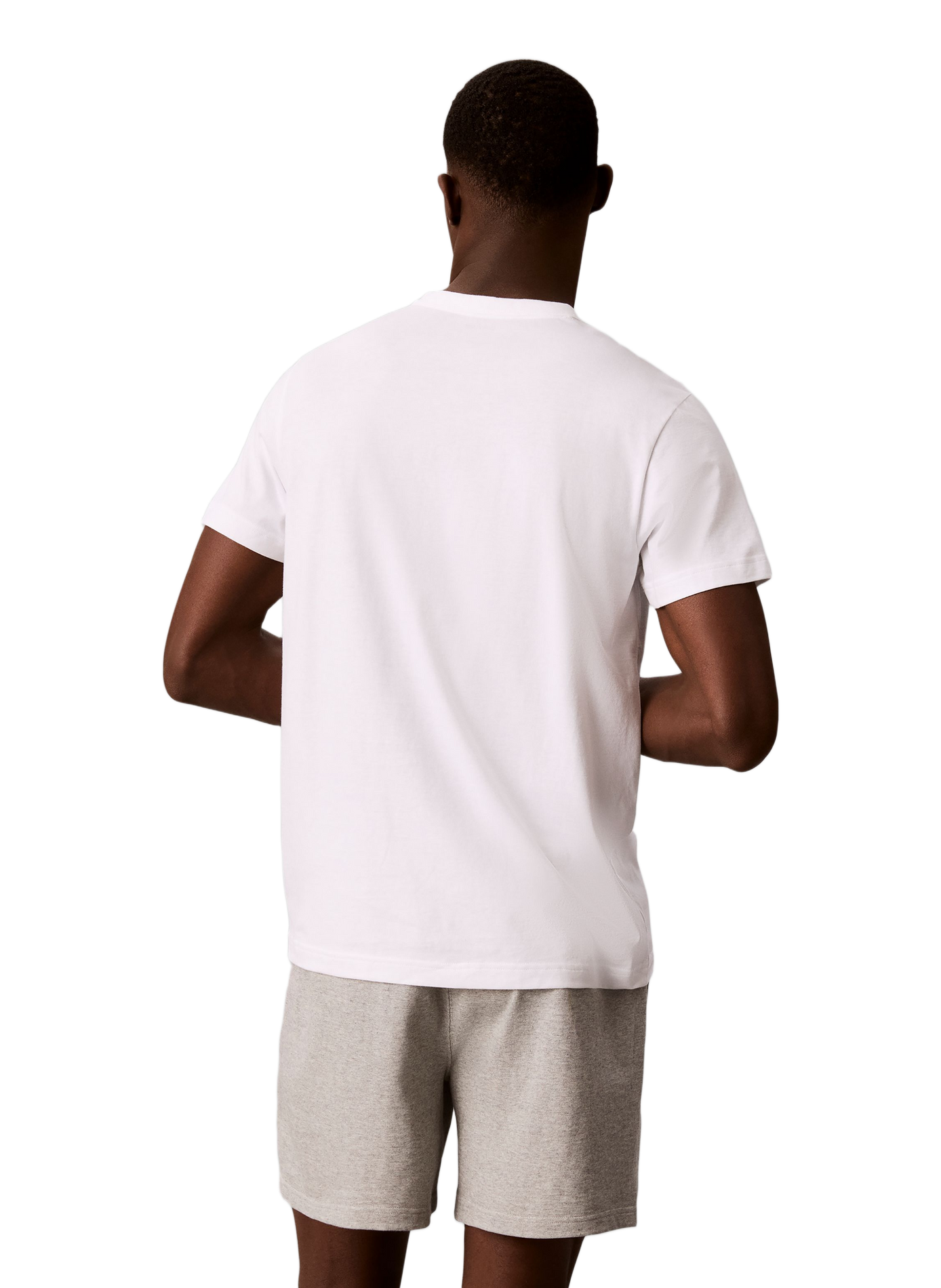 T-shirt en coton  | Blanc CALVIN KLEIN Homme