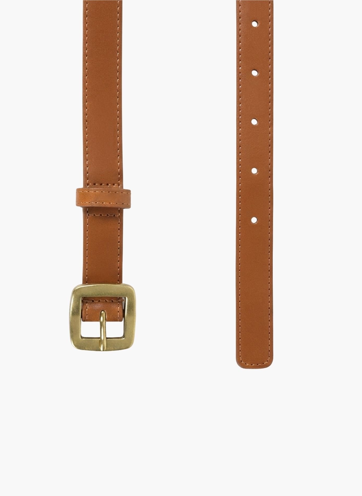Ceinture alix cuir JULES & JENN Marron