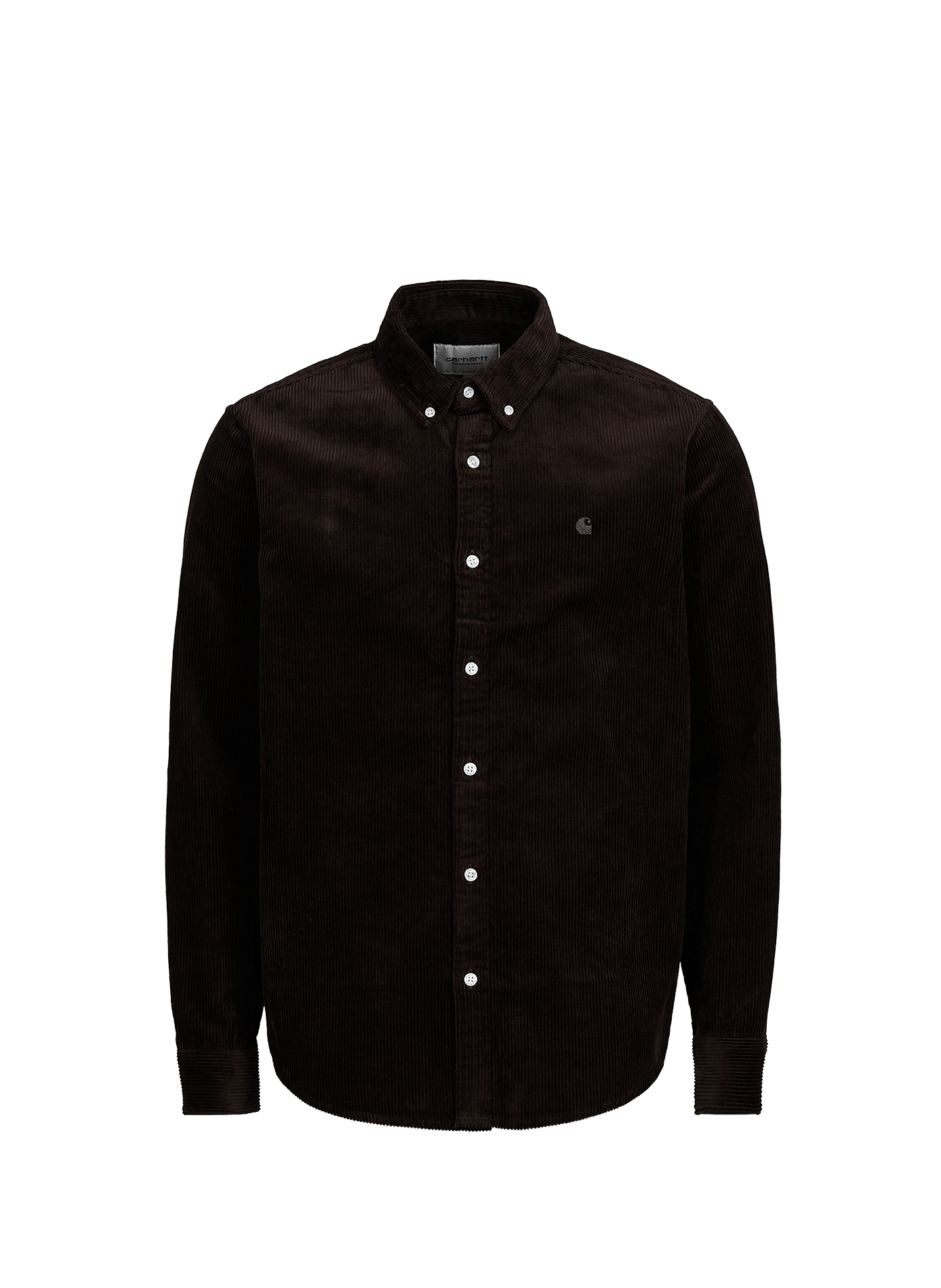 Chemise droite Madison en velours côtelé CARHARTT WIP Marron