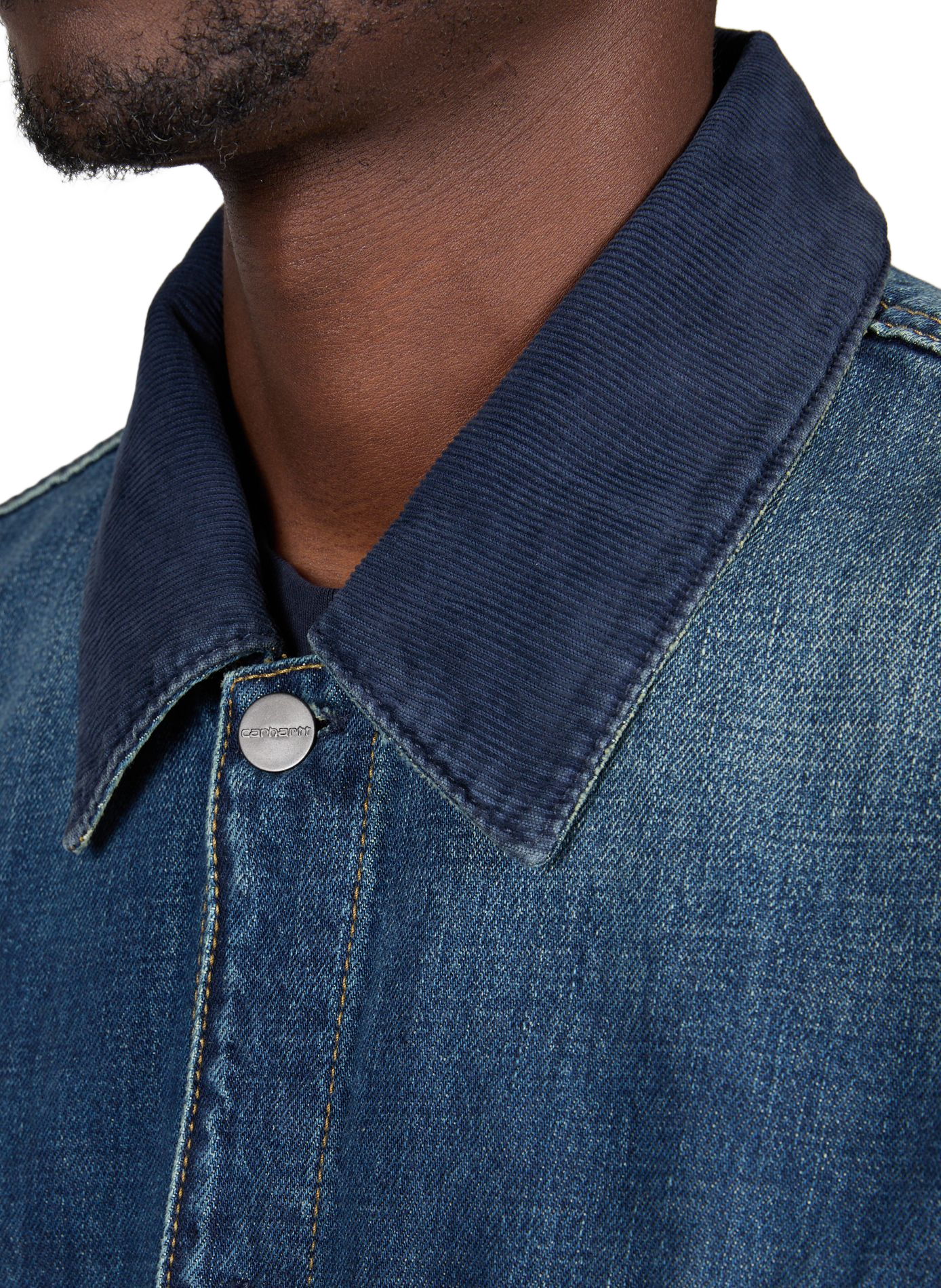 Weite Overshirt Oakland Shirt aus Baumwolle CARHARTT WIP Blau