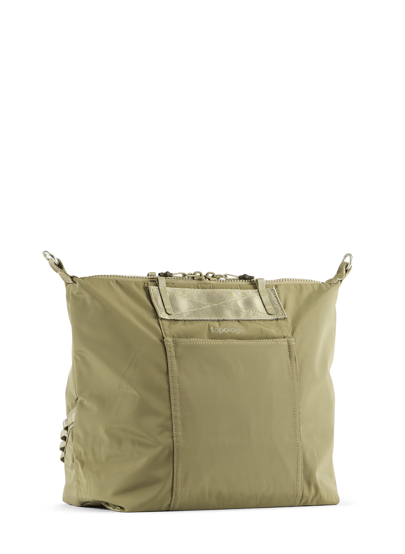 Explorer tote bag medium shoulder carry TOPOLOGIE Khaki