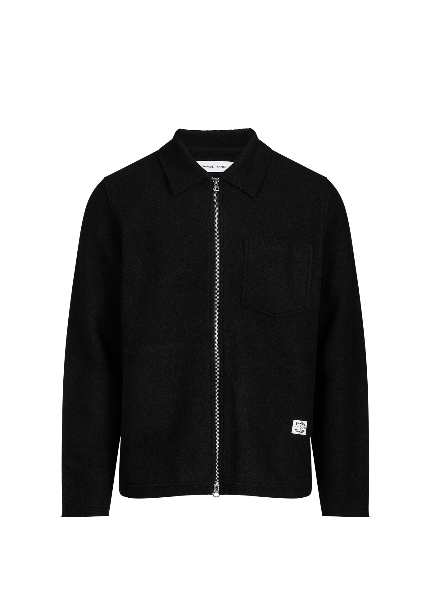 Double-breasted blazer SAMSOE SAMSOE Black