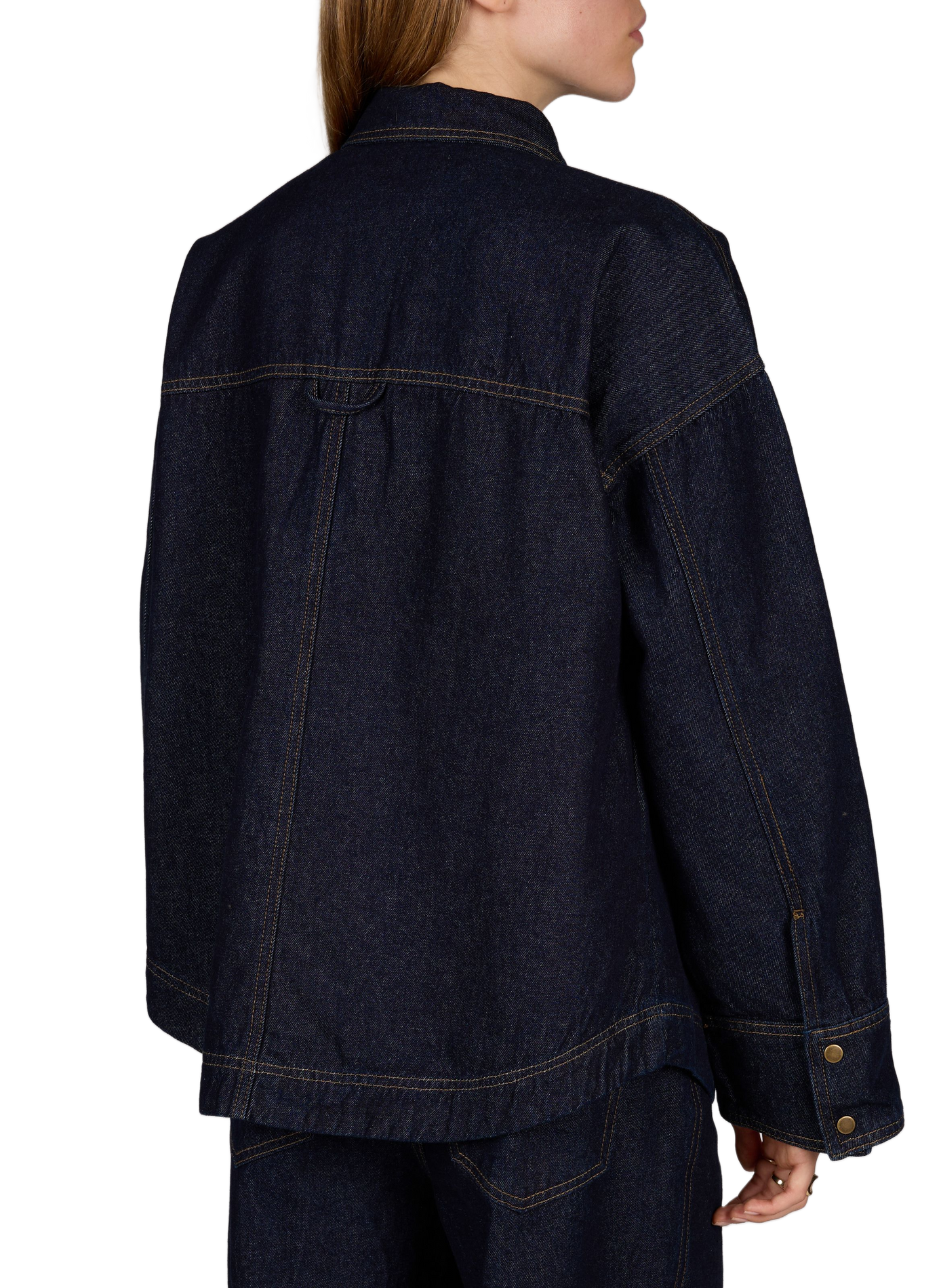 Rourina Overshirt aus Baumwolldenim ROUGE EDIT Blau