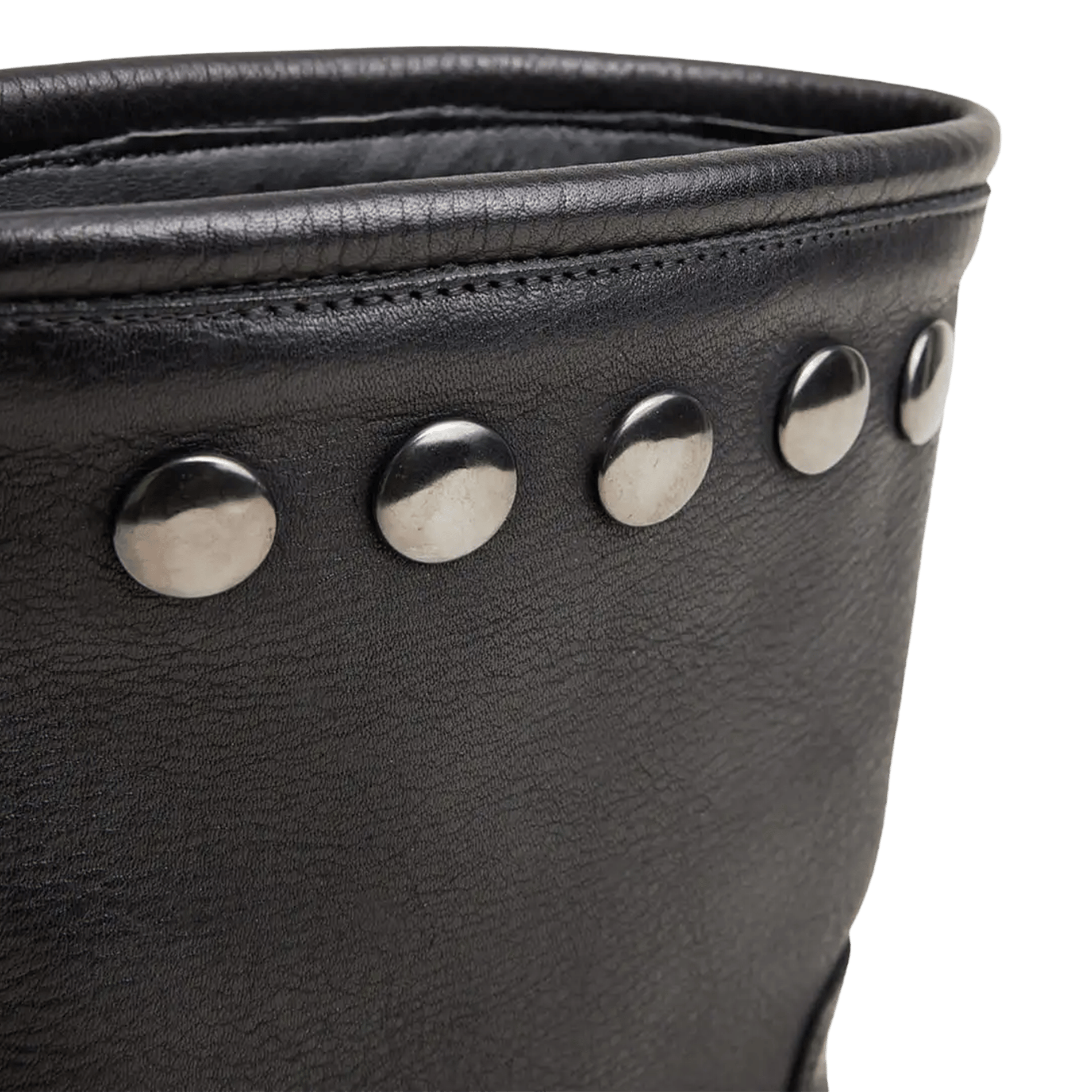 Bottes cloutées en cuir regan JONAK Noir