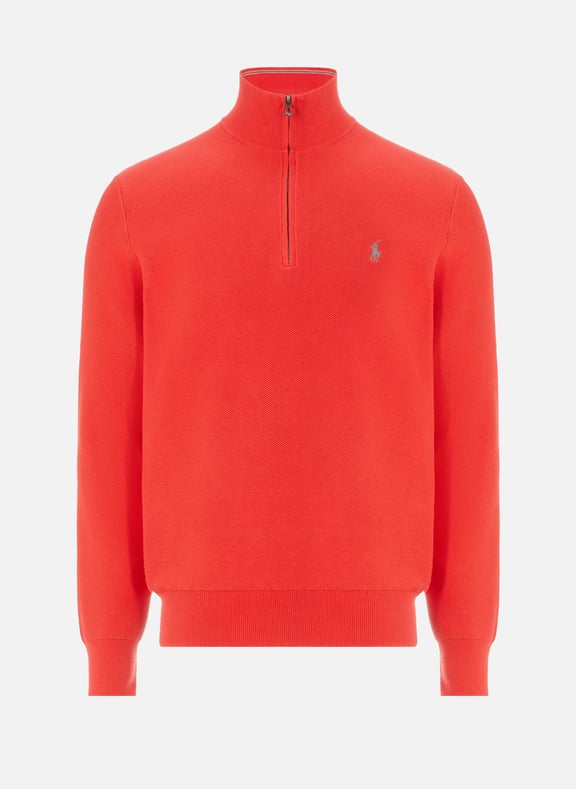 Half-zip jumper Red by POLO RALPH LAUREN POLO RALPH LAUREN Half-zip jumper Red