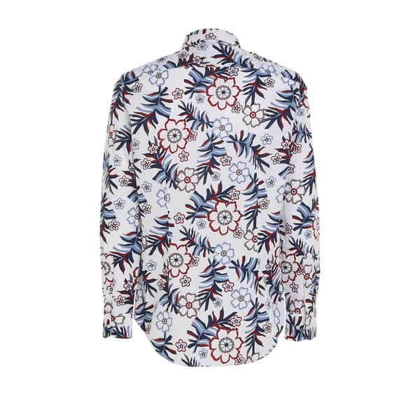 Chemise motif à fleurs