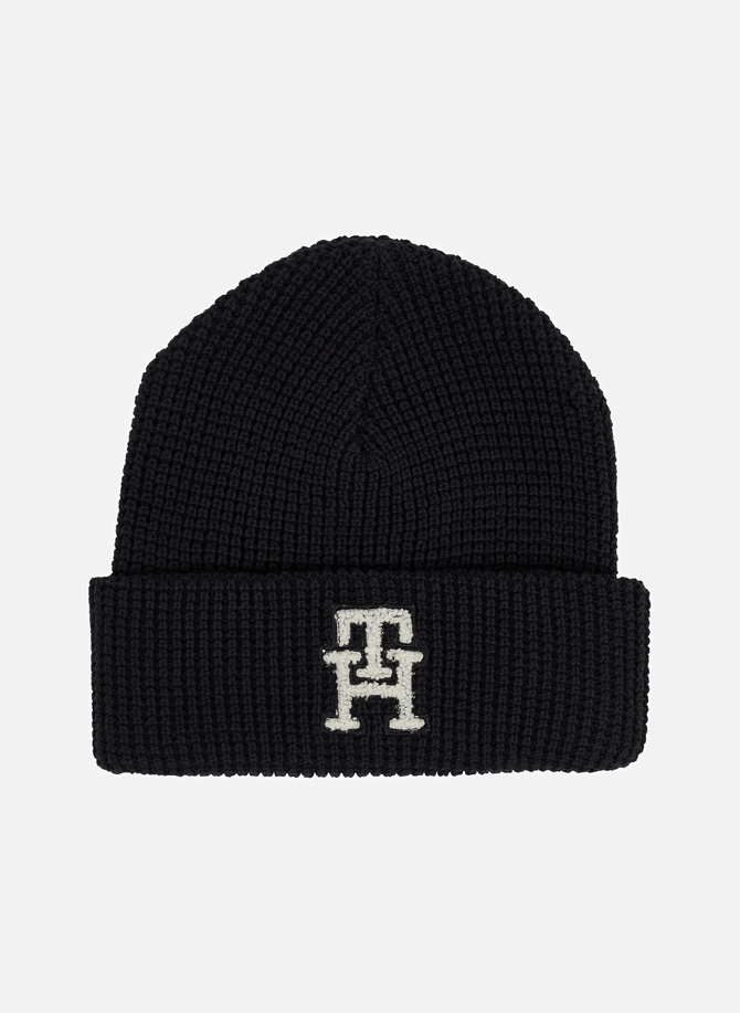 Ribbed knit beanie  TOMMY HILFIGER