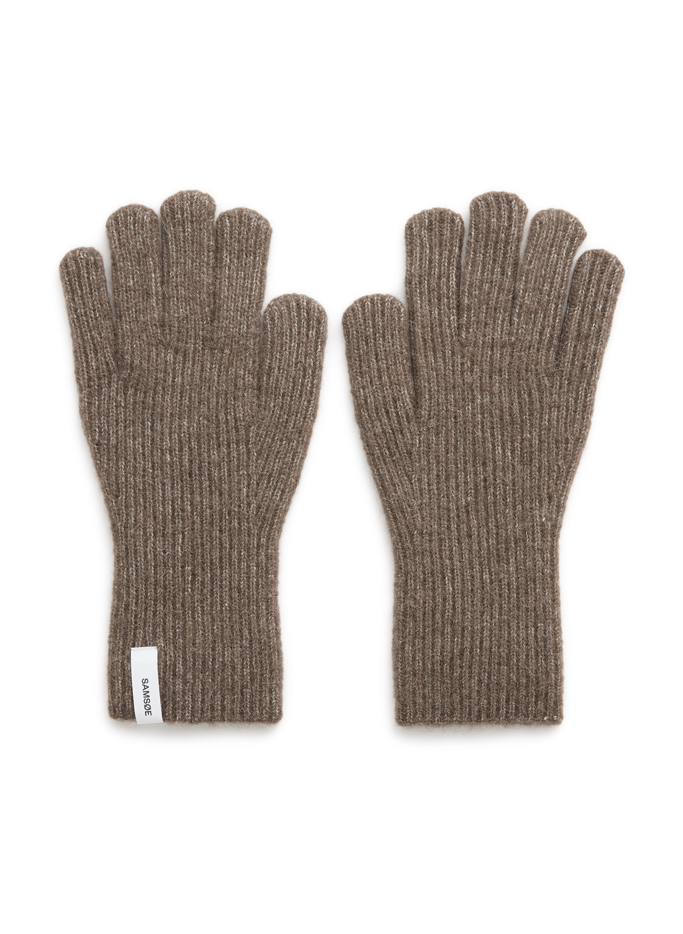 Gants en laine mélangée