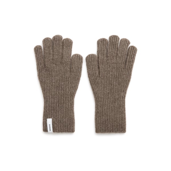 Gants en laine mélangée