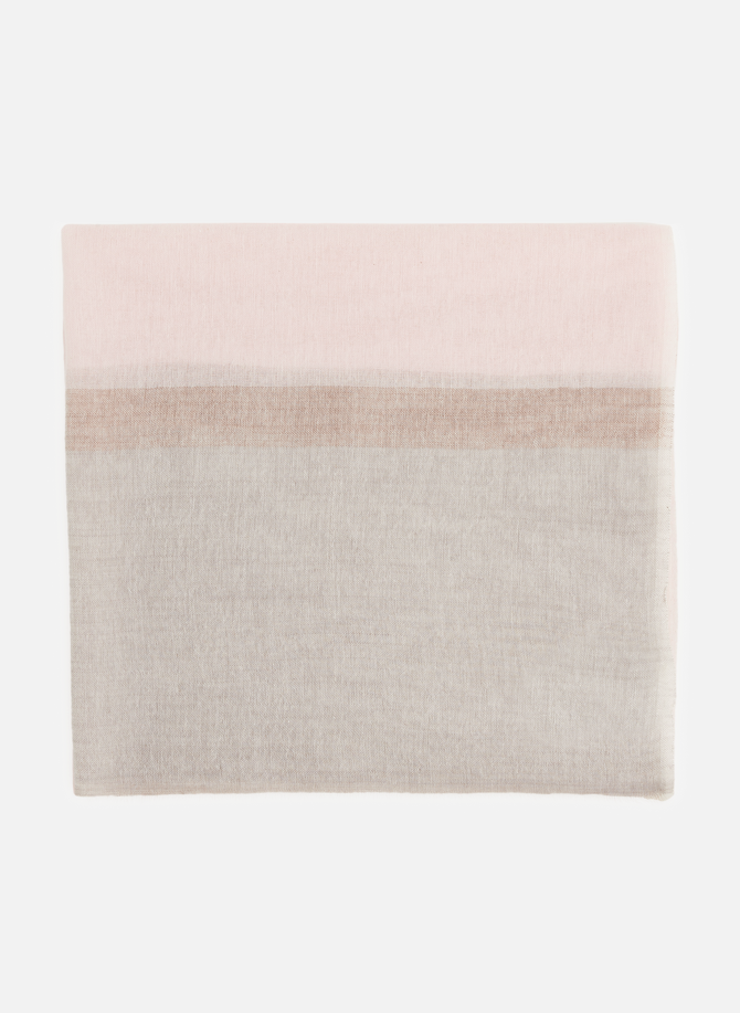 Linen and cotton scarf SAISON 1865