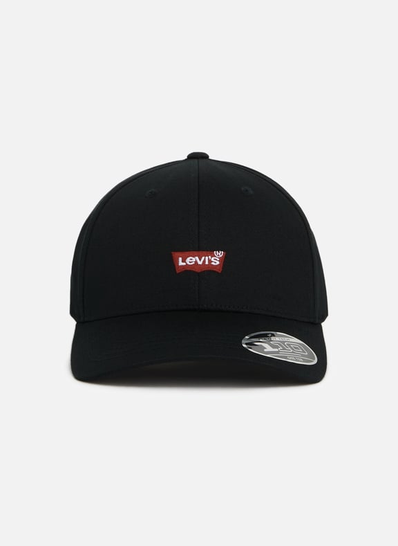 Casquette à logo en coton Noir by LEVIS ACCESSOIRES LEVIS ACCESSOIRES Casquette à logo en coton Noir