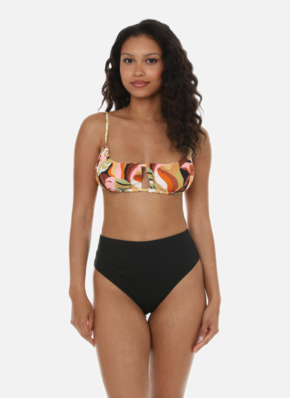 BILLABONG Bandeau bikini top Multicolour