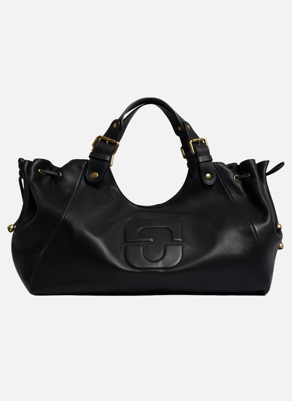 Sac à main en cuir - chiara gd Noir by GERARD DAREL GERARD DAREL Sac à main en cuir - chiara gd Noir