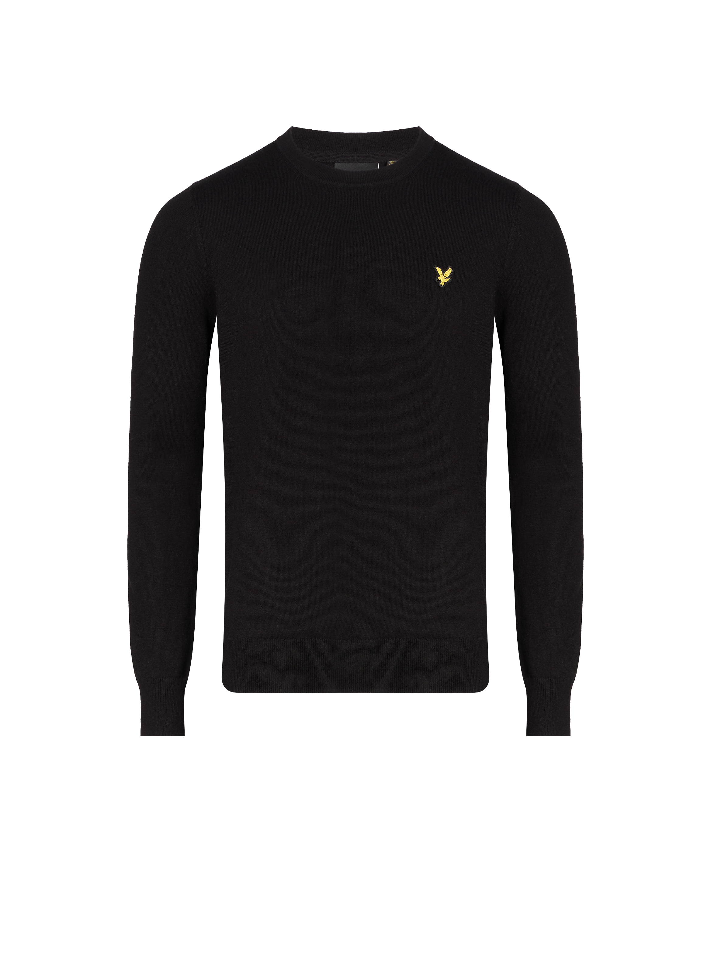 LYLE & SCOTT Pull en laine et coton Noir