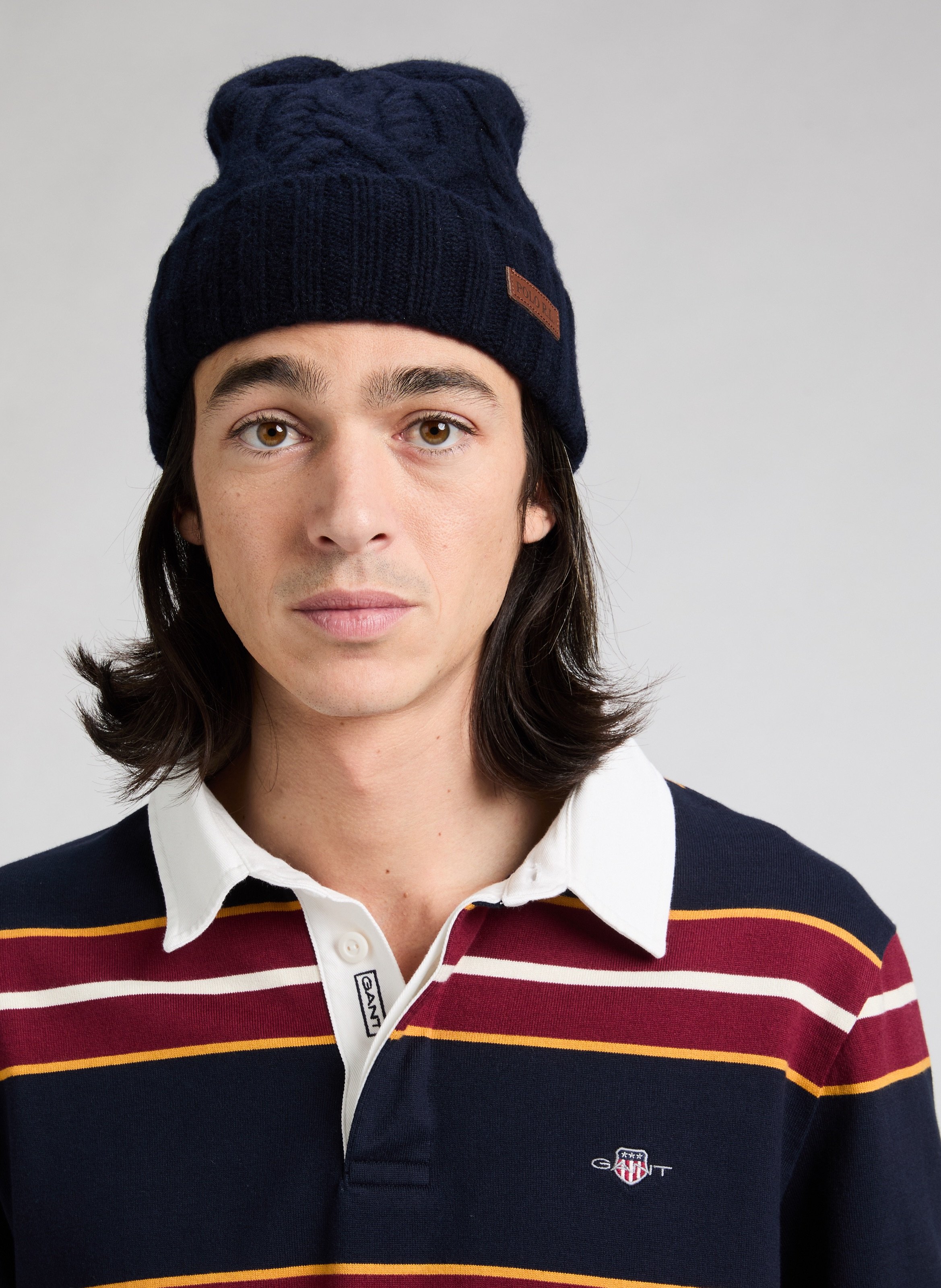 Knit beanie POLO RALPH LAUREN Blue