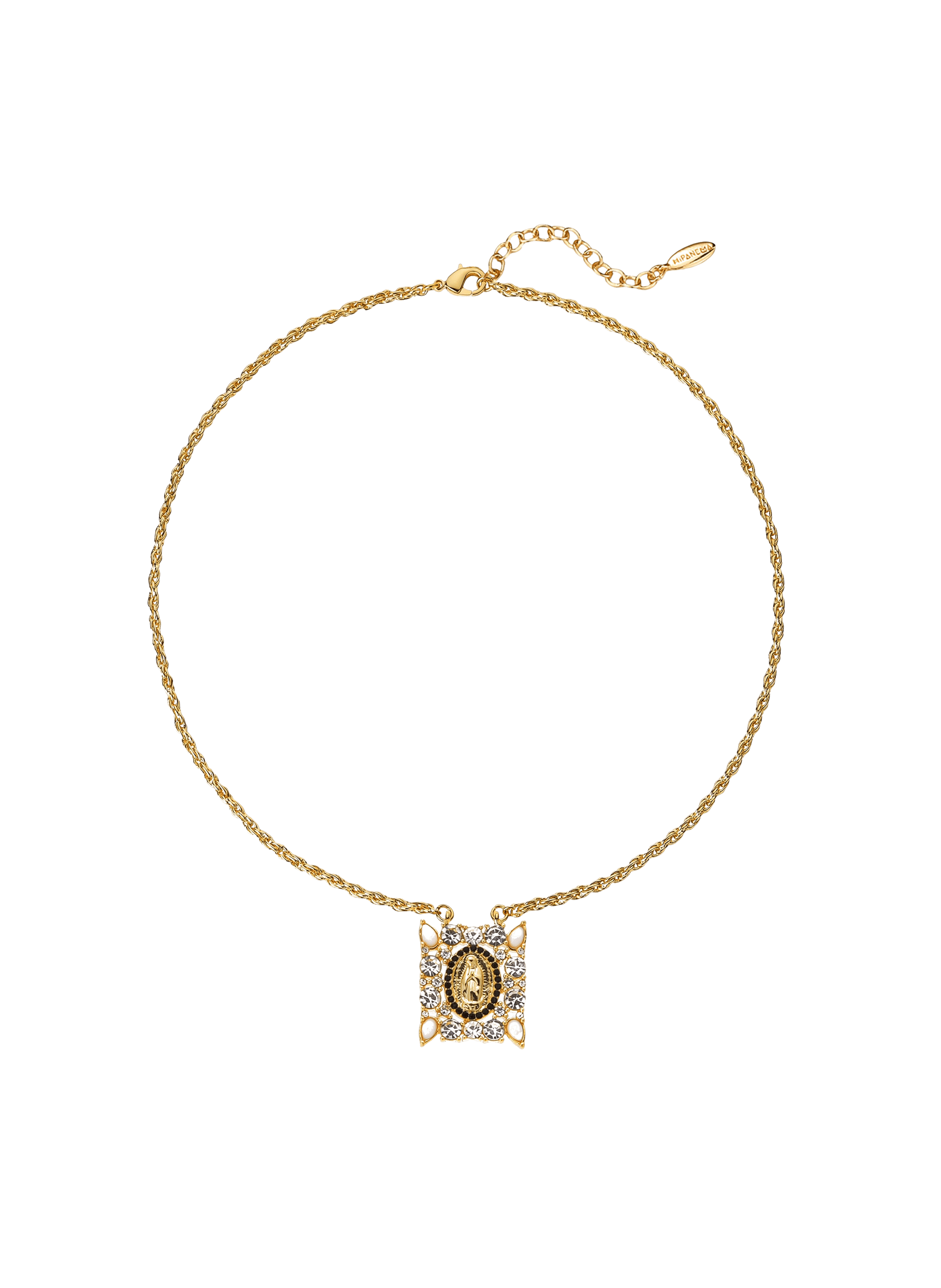 Collier ras de cou avec pendentif angelo HIPANEMA Doré