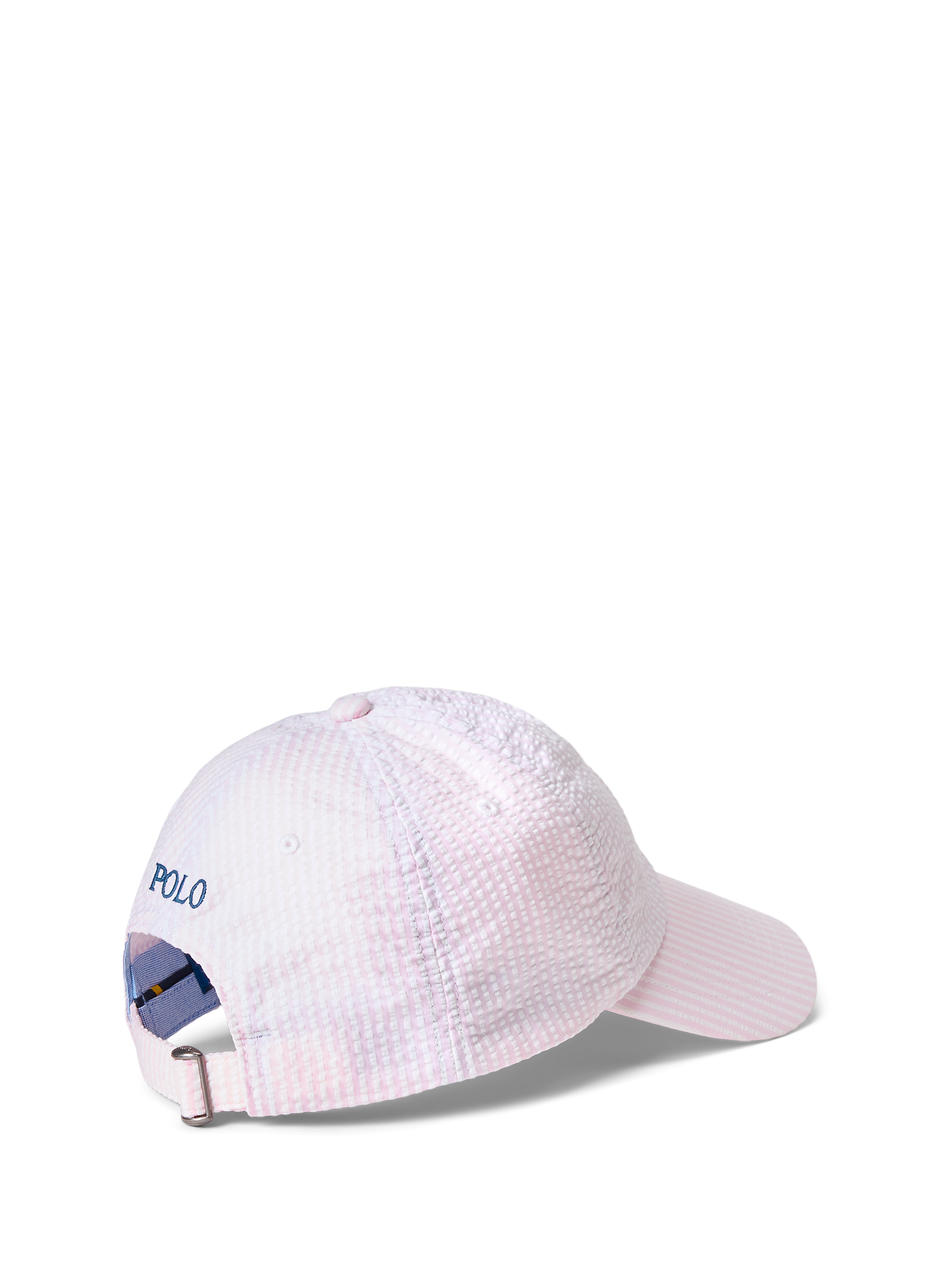 Casquette à rayures POLO RALPH LAUREN Rose