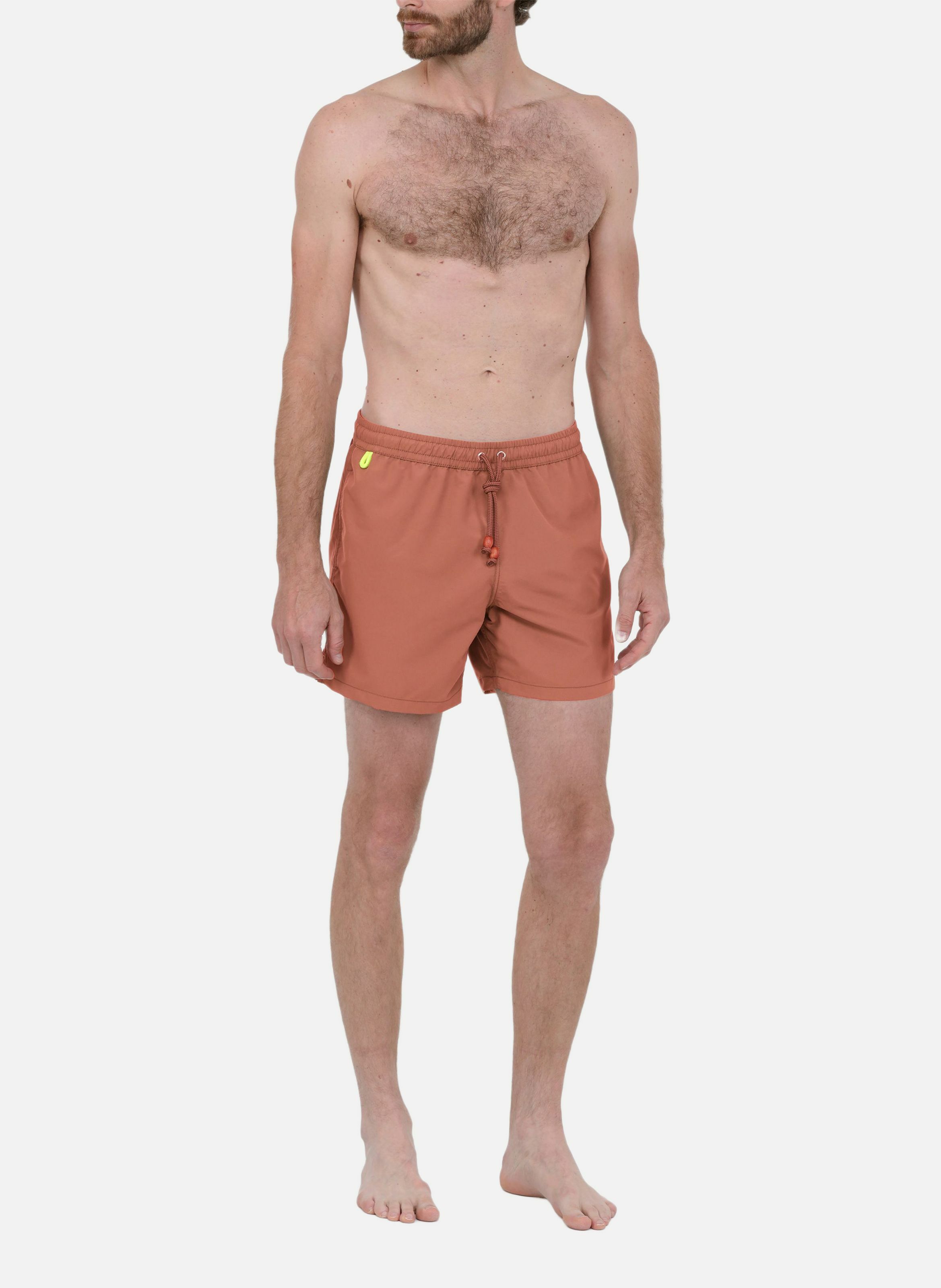 Short de bain   terracotta GILI'S Marron