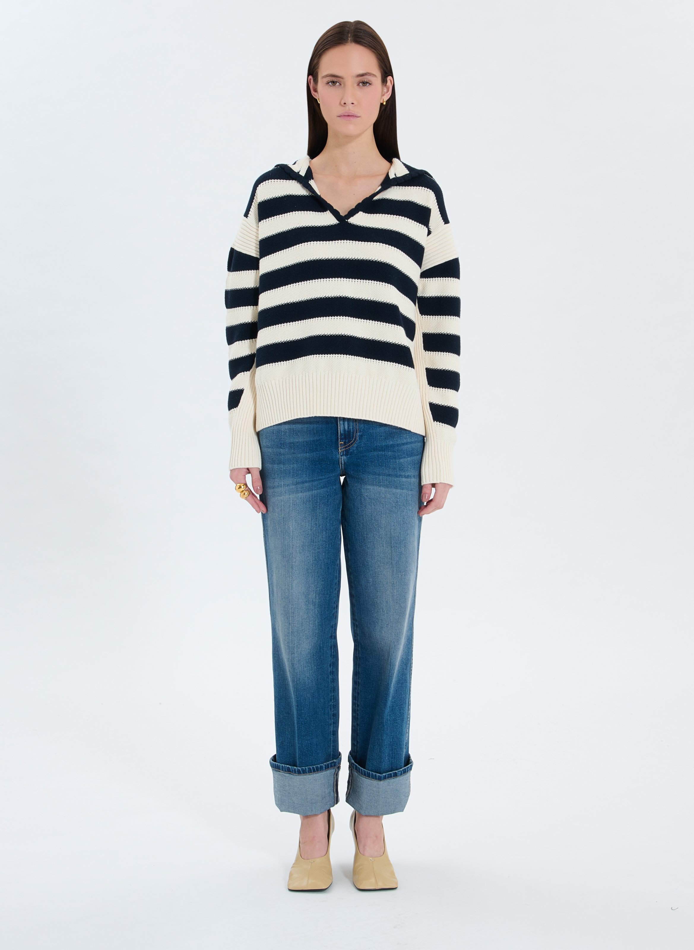 Pull rayures ample - nada ZAPA Multicolore