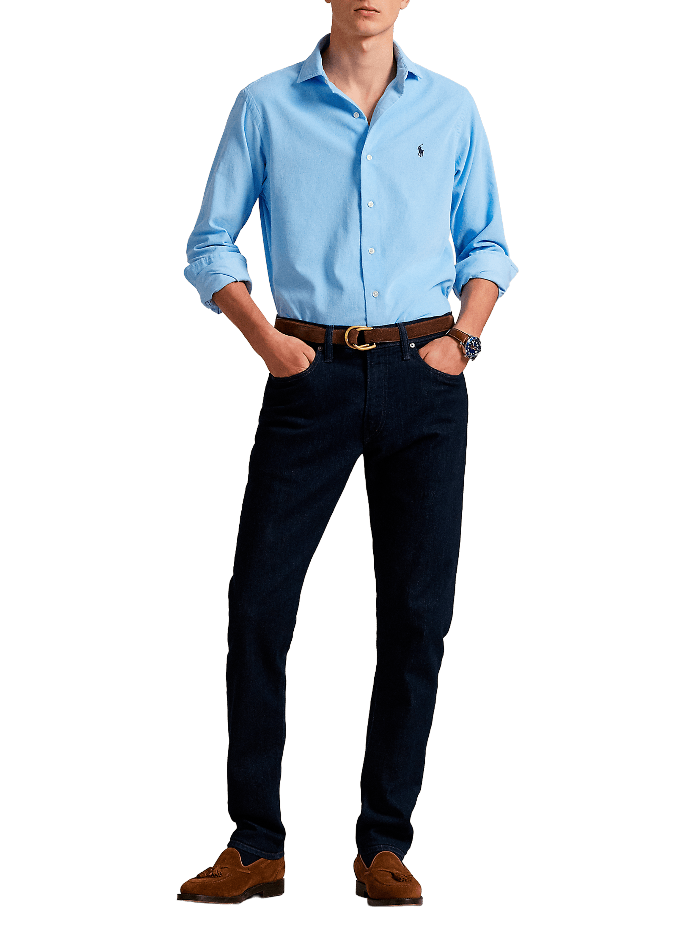  Cotton shirt POLO RALPH LAUREN Blue