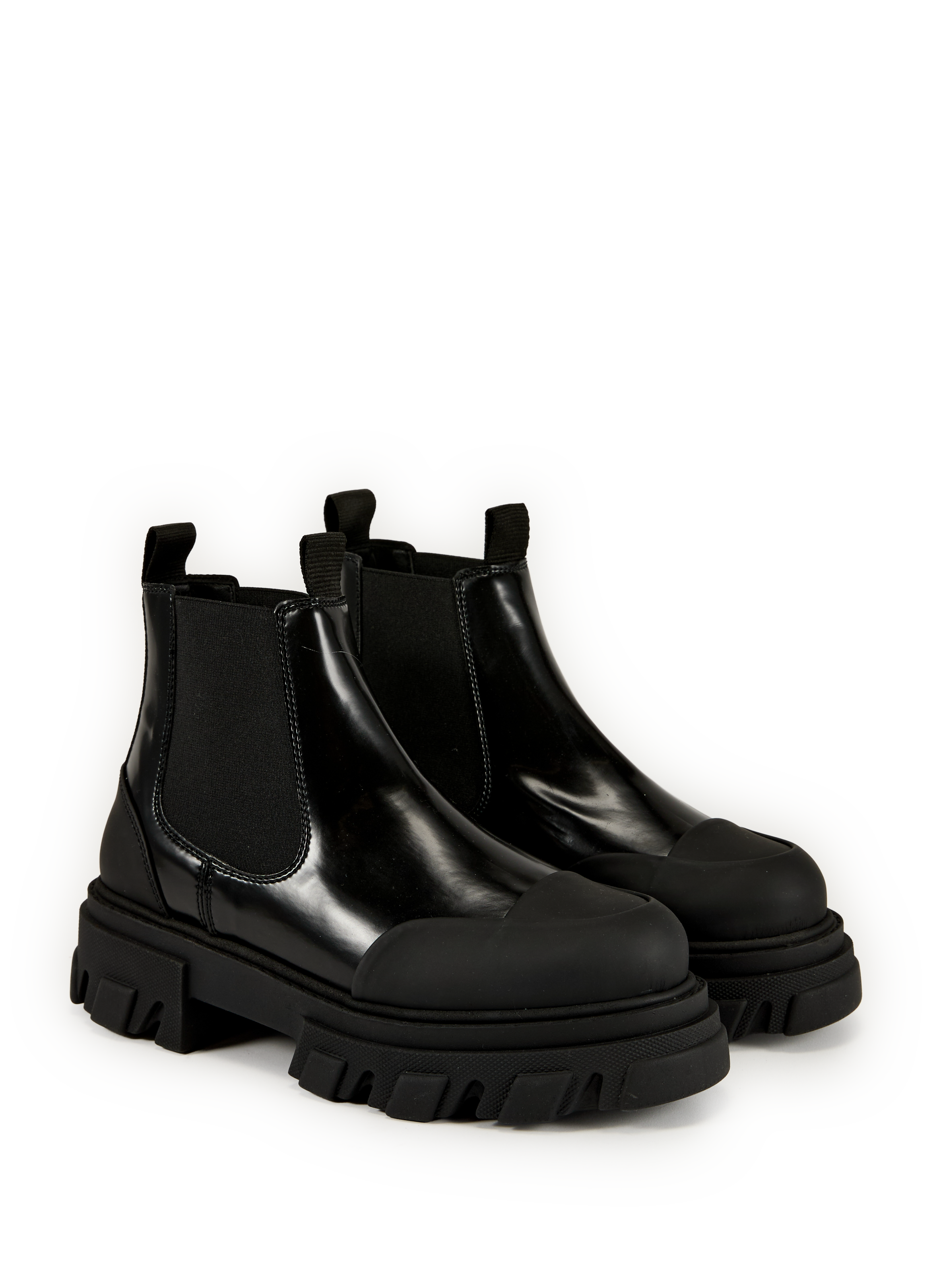 Bottines basses oversize GANNI Noir