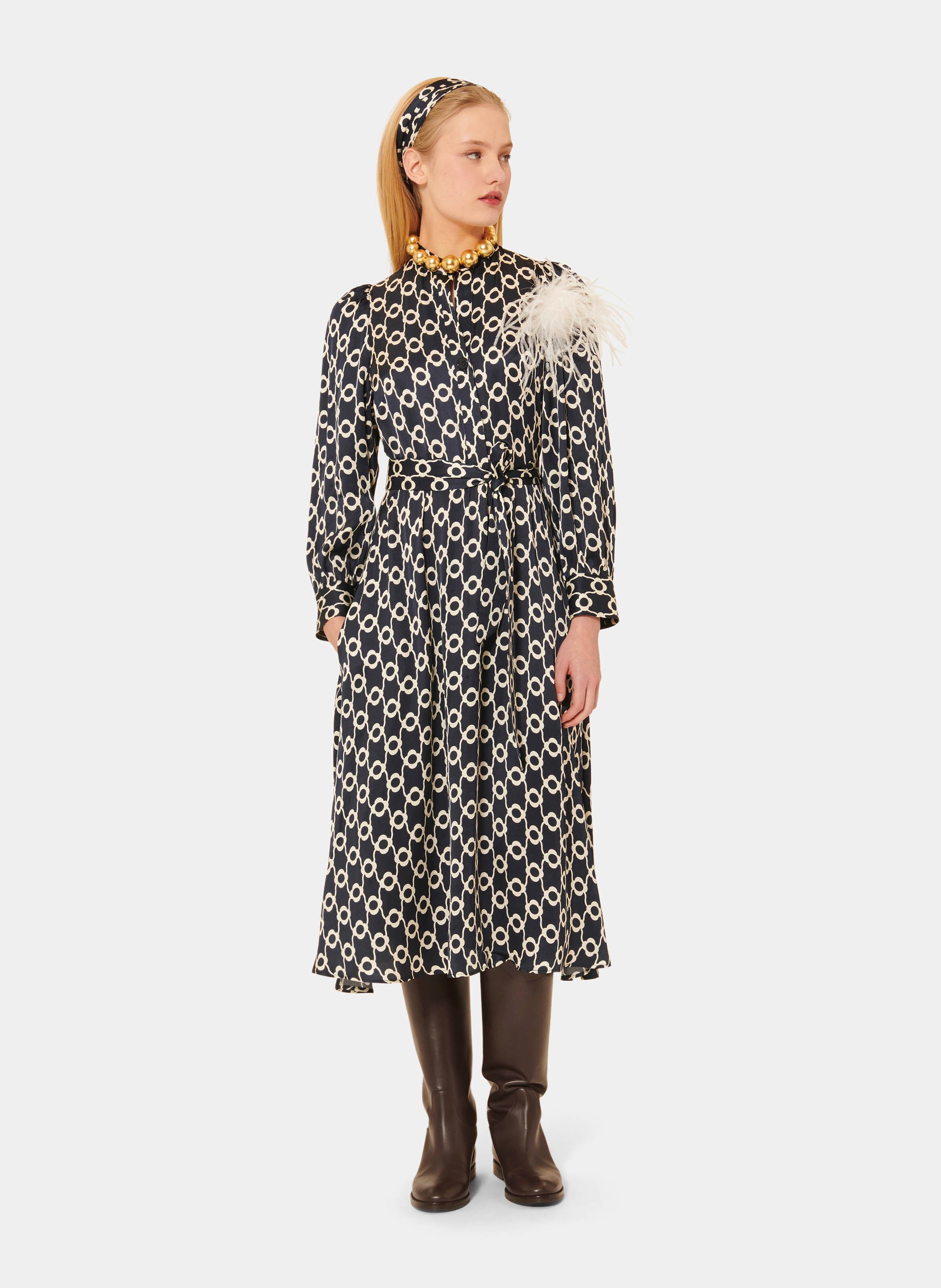 Robe rivoltina TARA JARMON Bleu