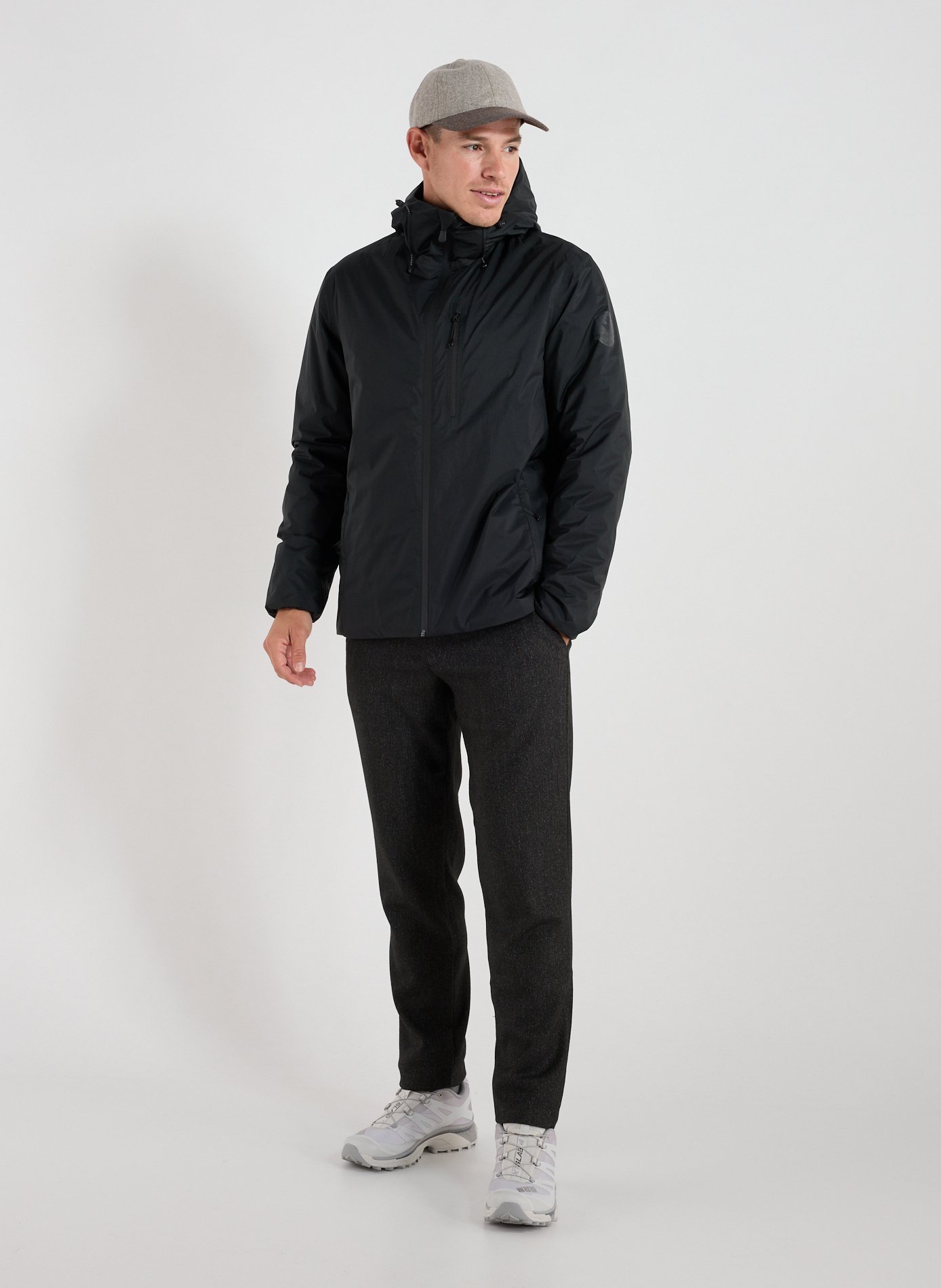 Parka col montant à capuche SAVE THE DUCK Noir