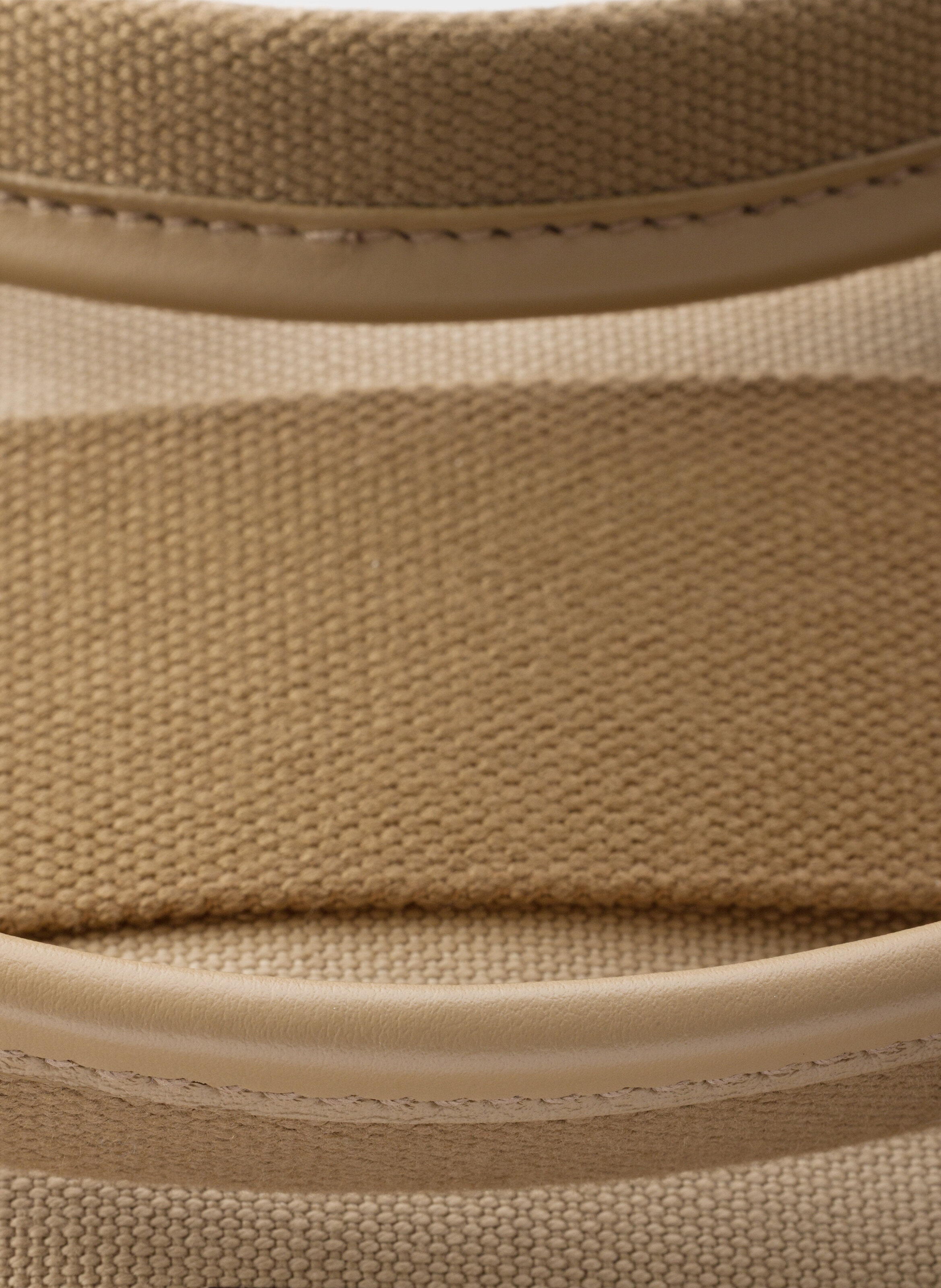 Sac marin en toile PRADA Beige