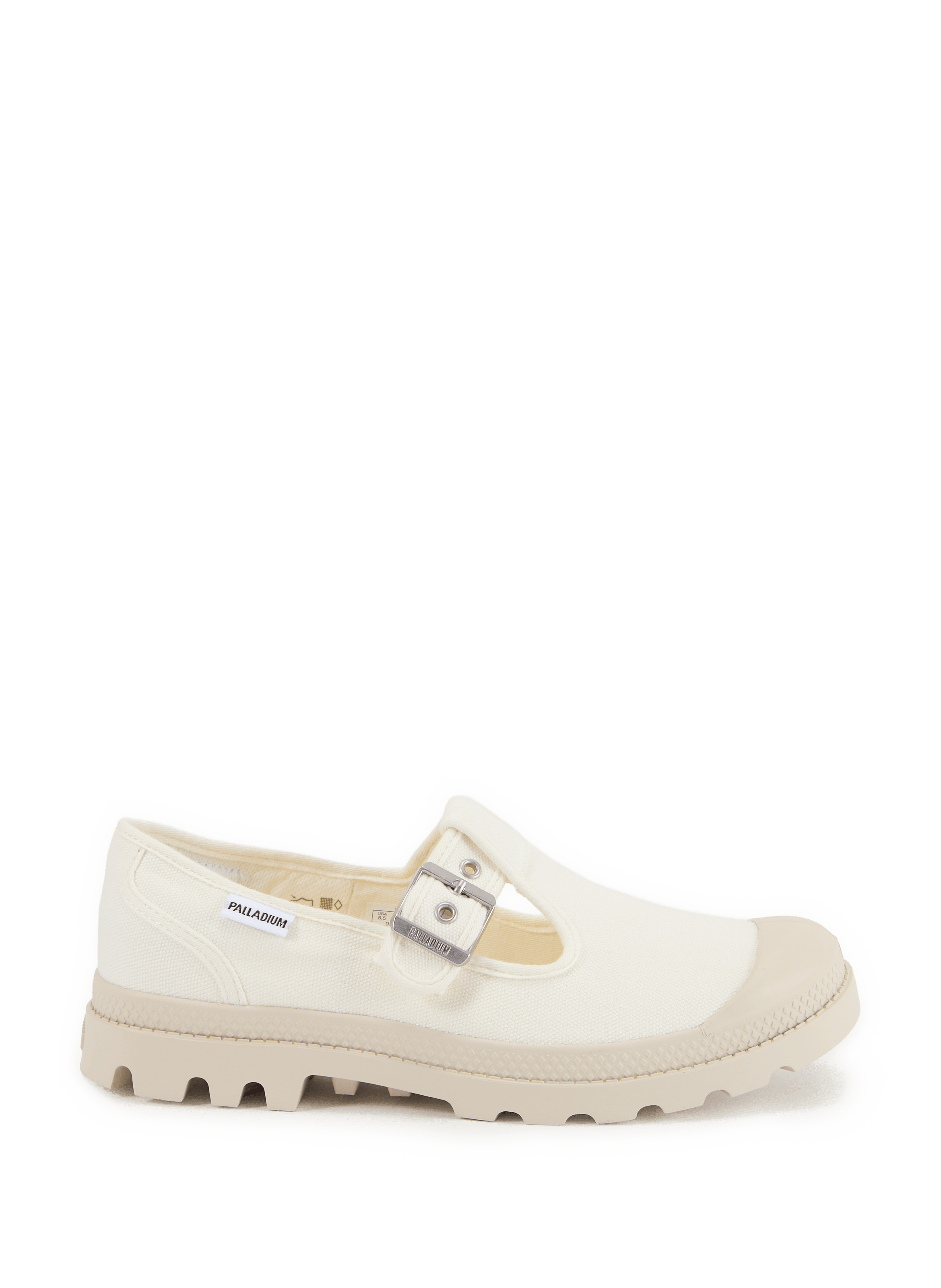 Pampa M-Jane Washed mixed cotton piqué shoes PALLADIUM White