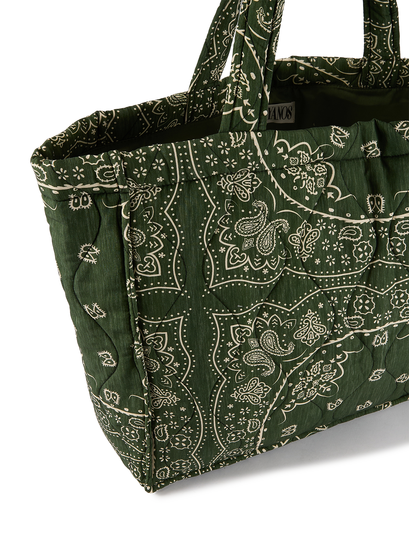 Sac à main à motif Philadeplie AOKYANOS Vert