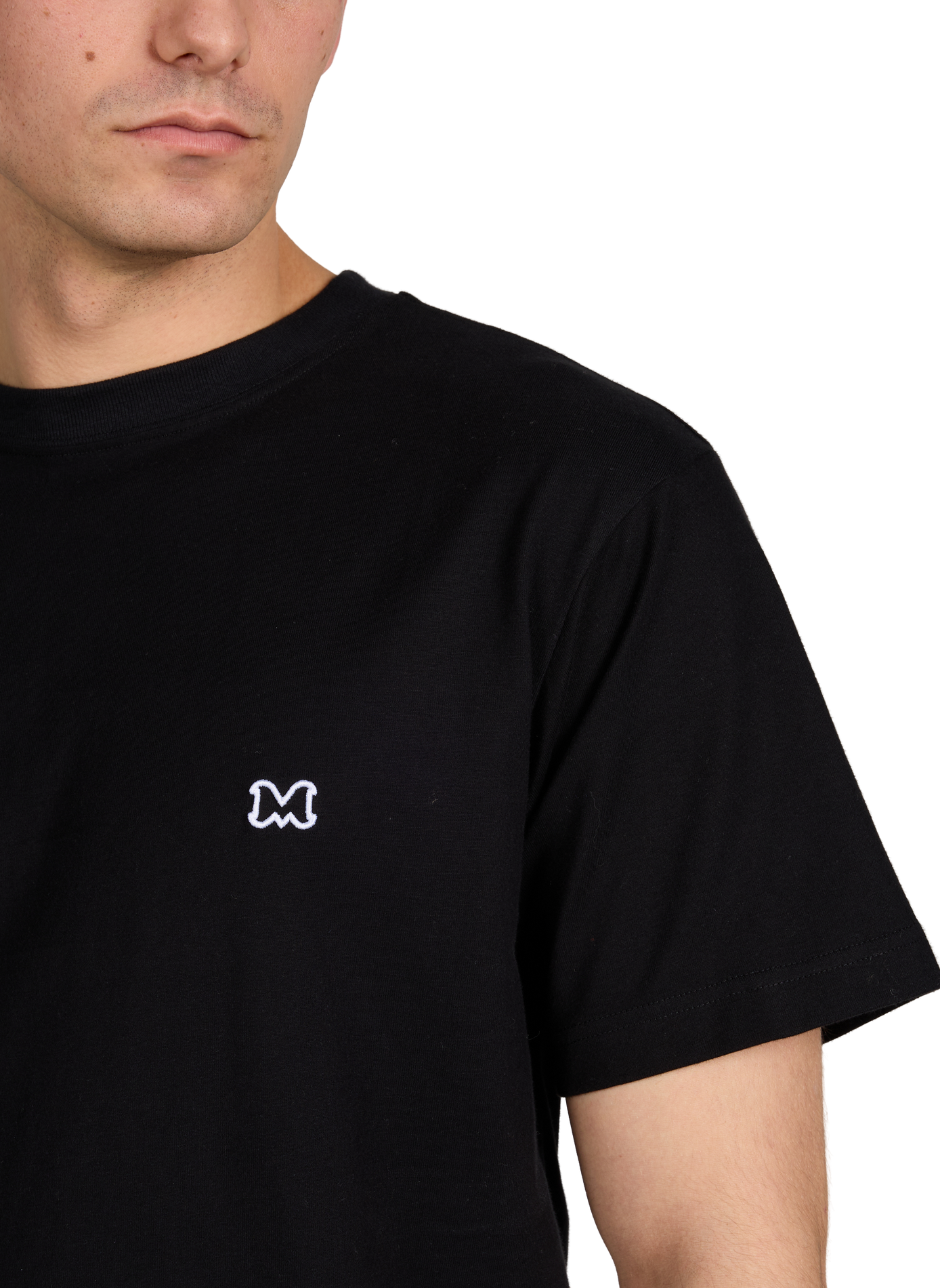 T-shirt en coton MOUTY Noir