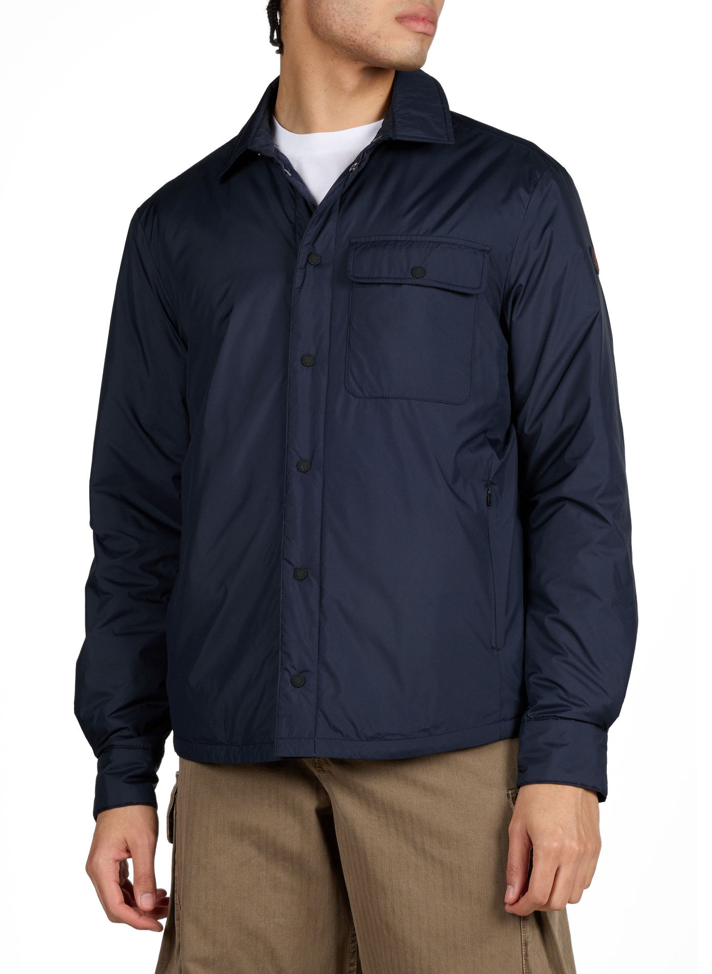 Blouson Stellan à col classique SAVE THE DUCK Bleu