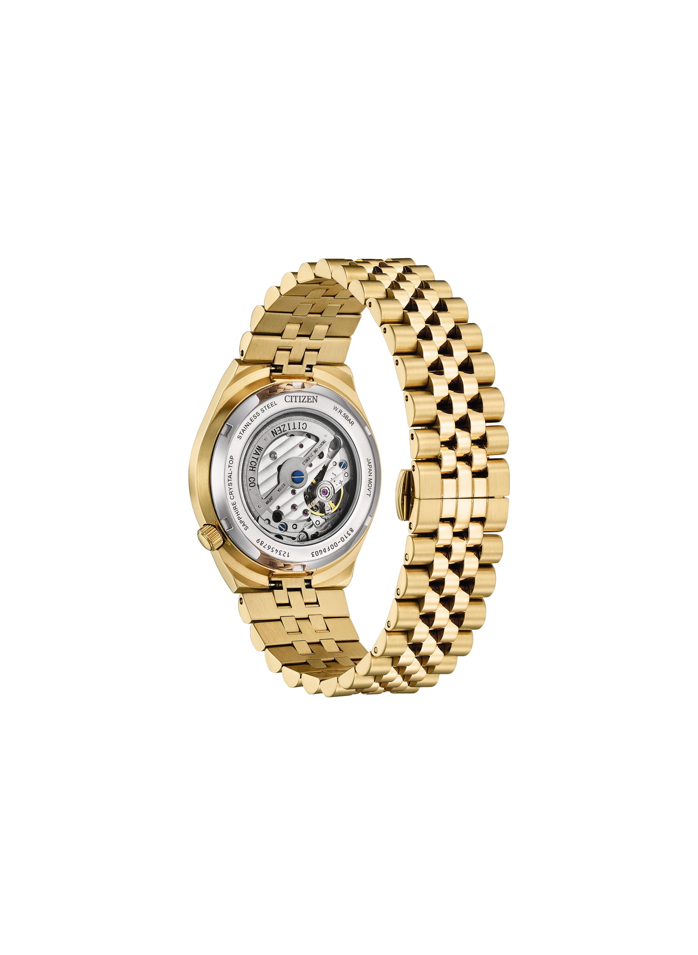 Montre automatique Tsuyosa en acier inoxydable CITIZEN Bleu