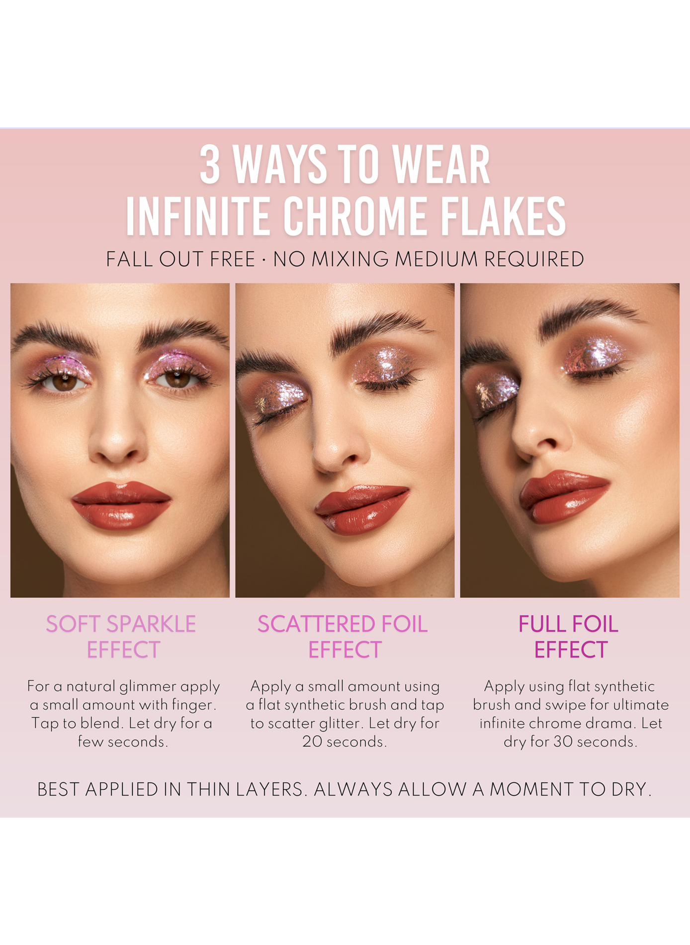 Infinite Chrome Flakes Hot lava