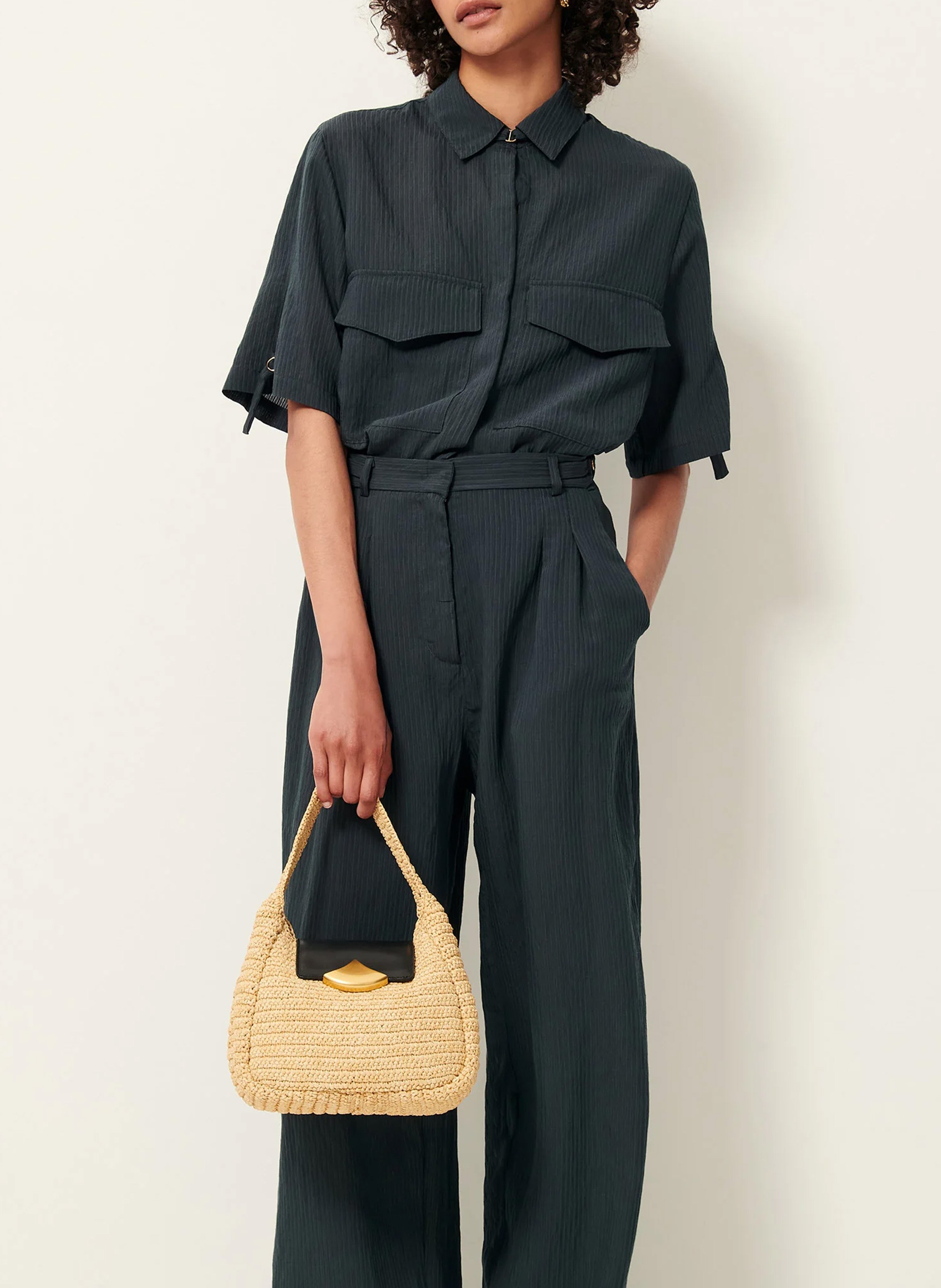 Sac hobo porté épaule maeluz SESSUN Marron