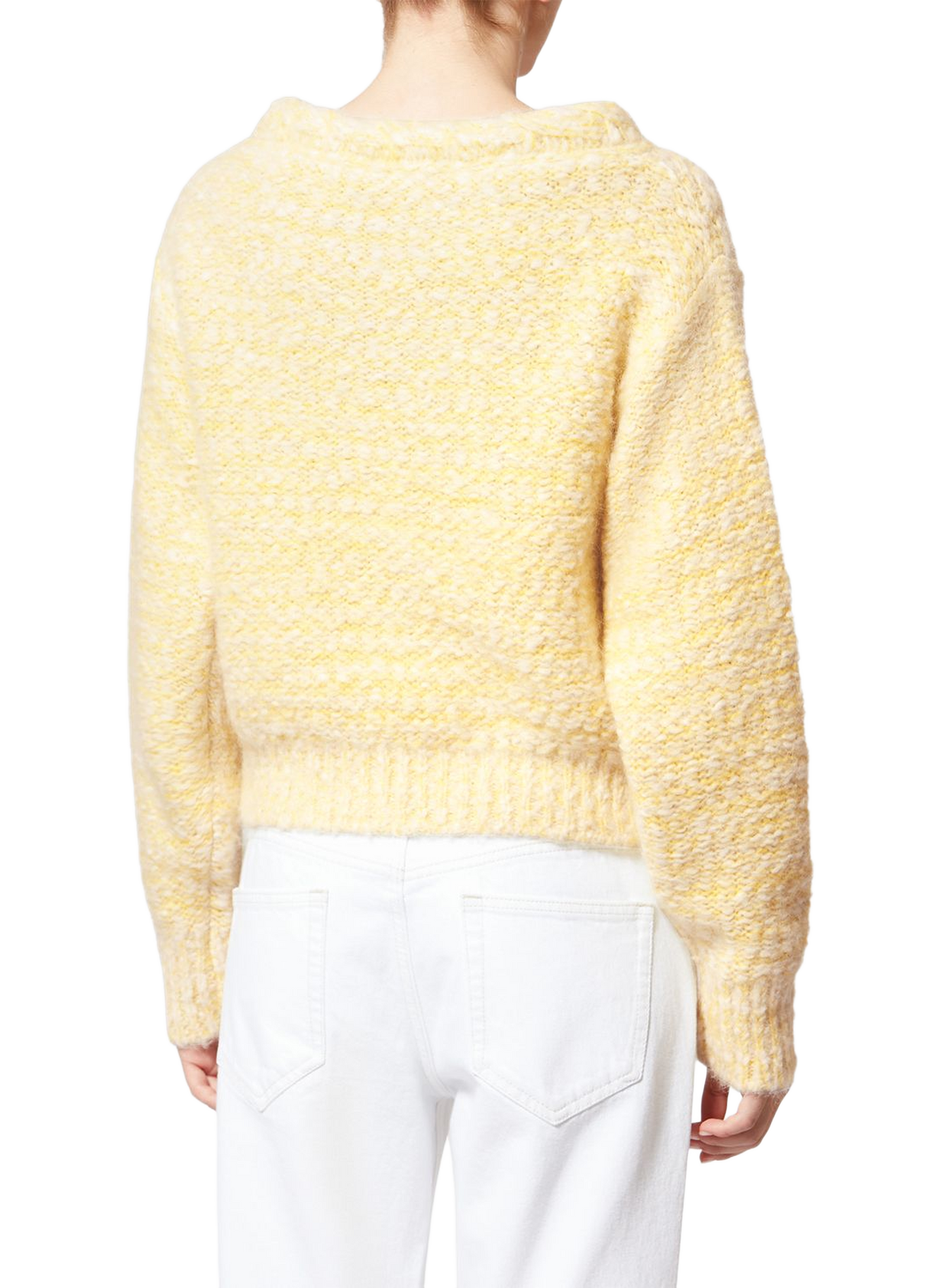 Dorota alpaca and mohair sweater ISABEL MARANT Yellow