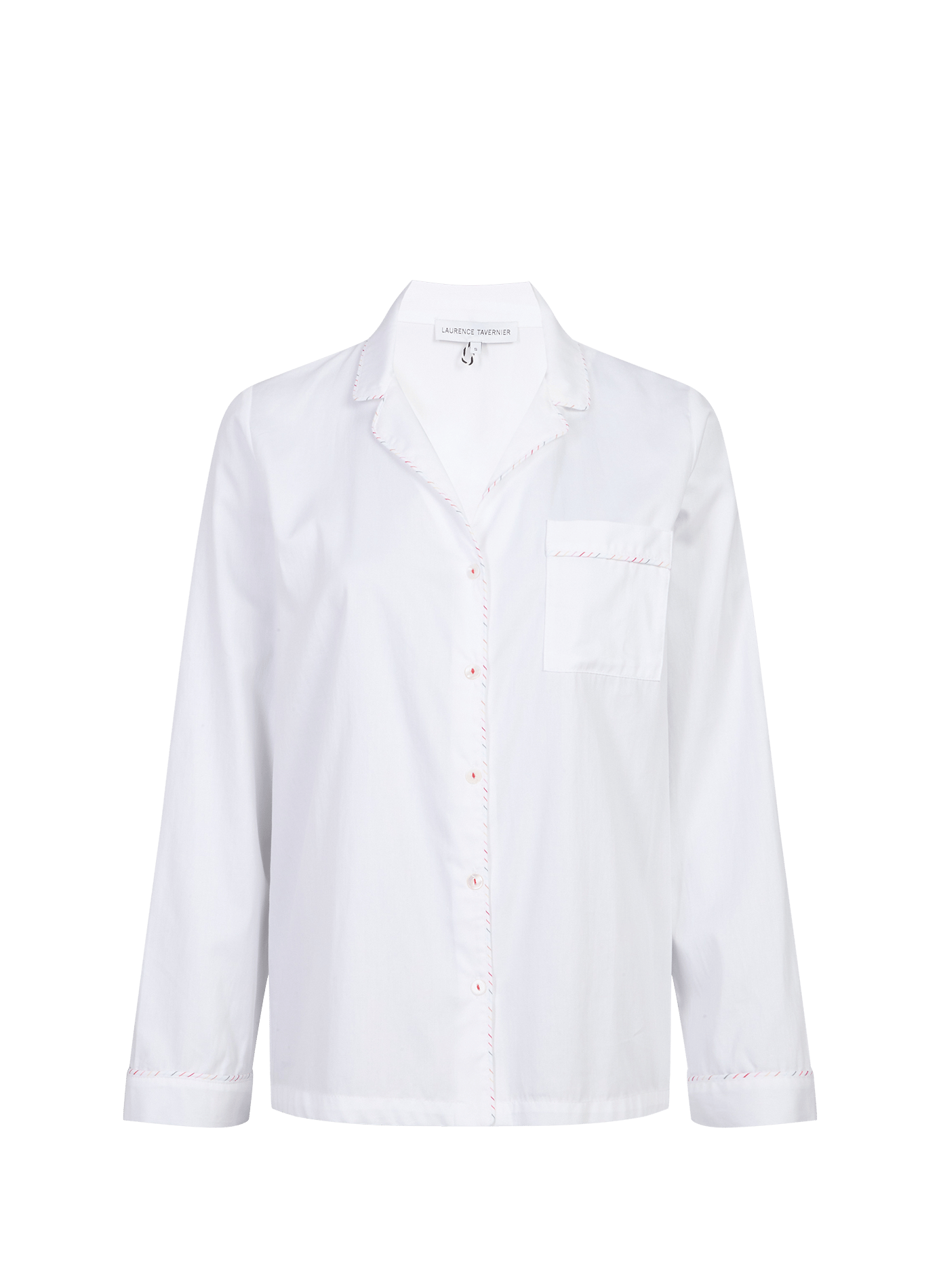 Ensemble de pyjama Essentiel en coton LAURENCE TAVERNIER Blanc