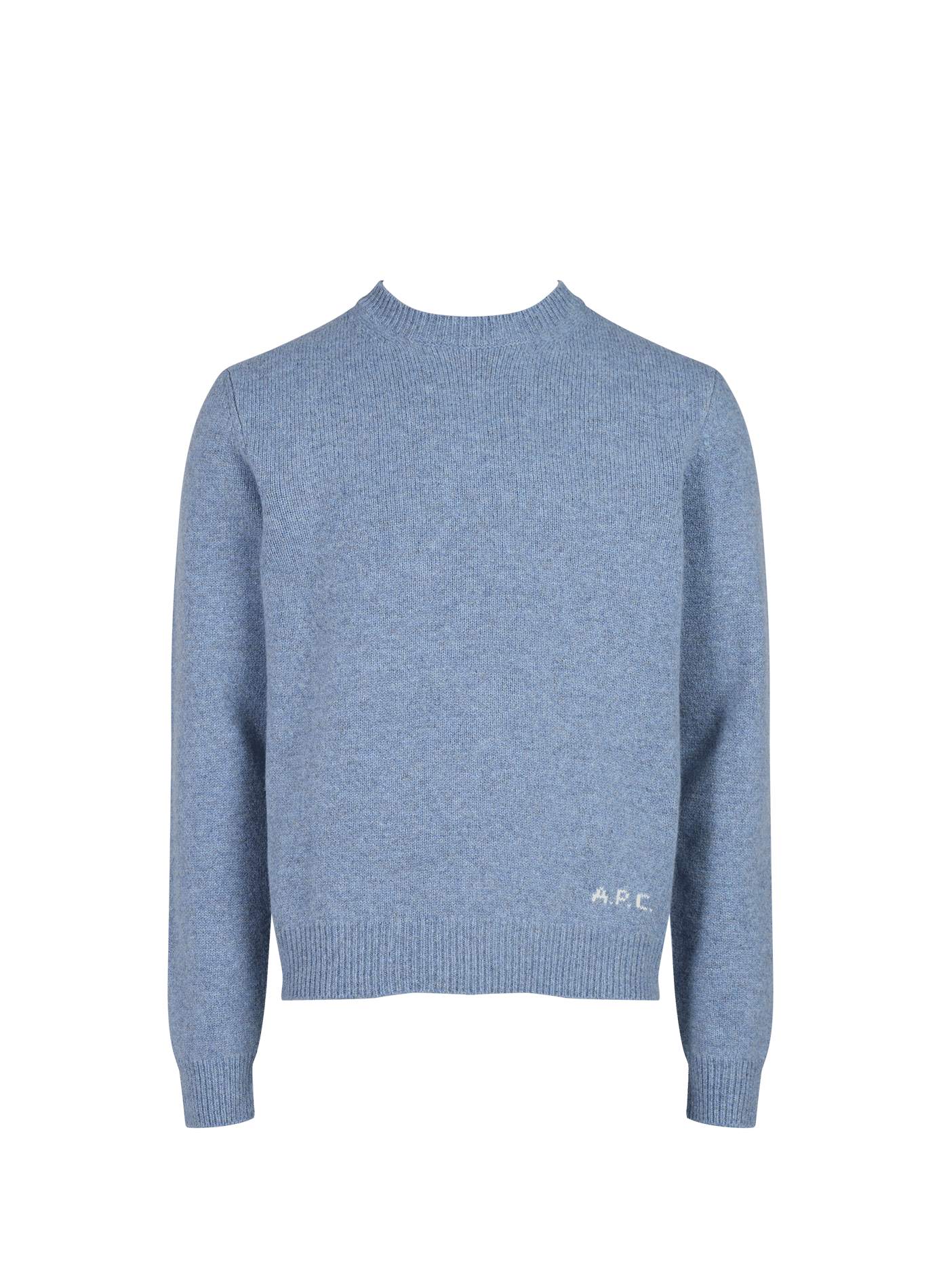 Straight wool jumper A.P.C. Blue