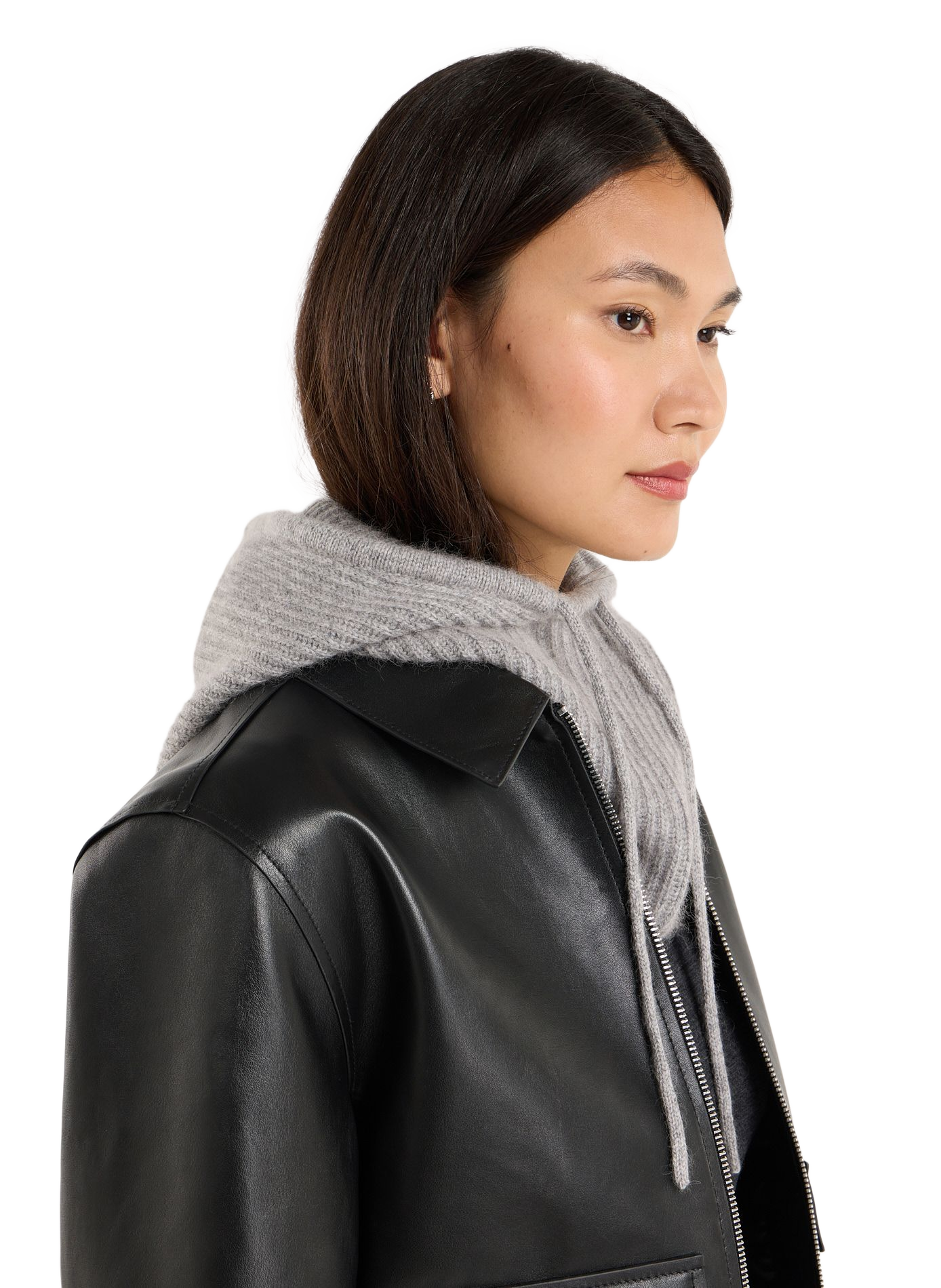 Solid Hoodie SAISON 1865 Grey