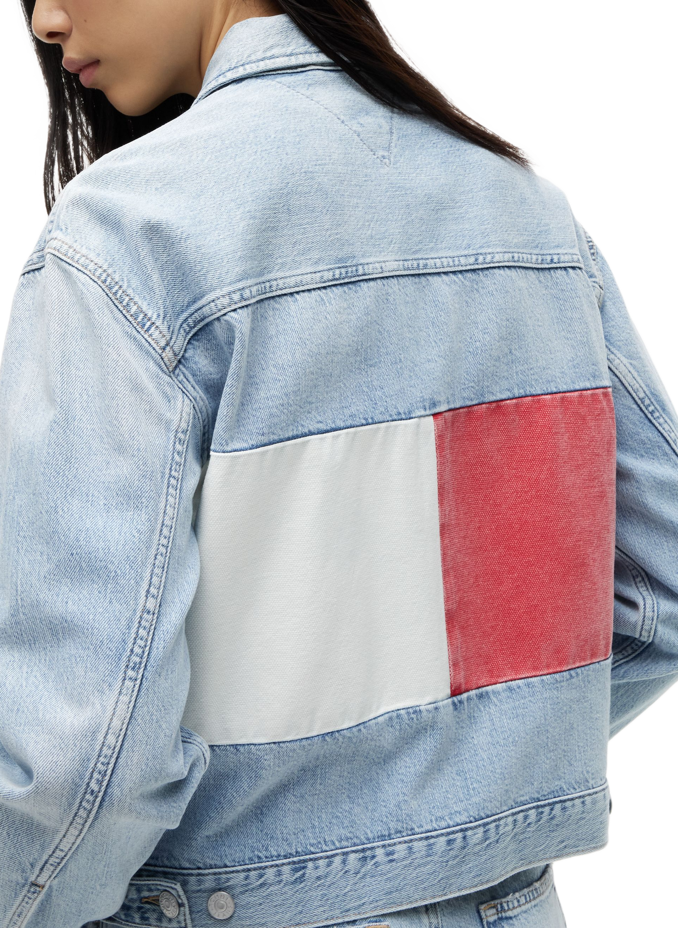 Jacket with classic collar TOMMY HILFIGER Blue