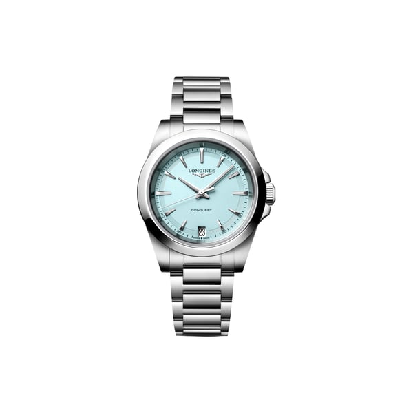 Montre quartz Conquest 2023 en acier inoxydable Montre quartz Conquest 2023 en acier inoxydable