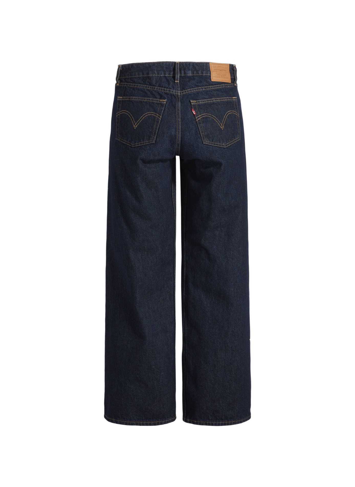 Lage losse jeans van gemengd katoen LEVI'S Blauw